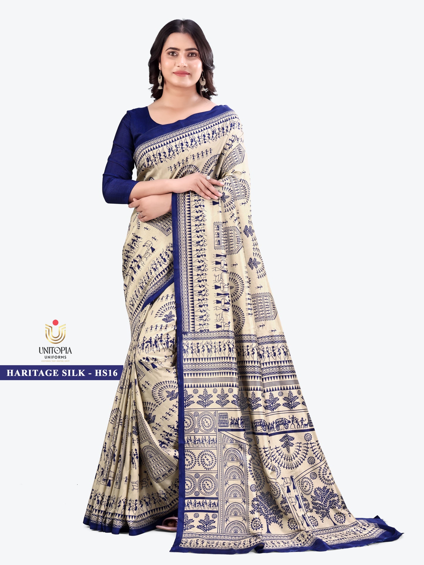 HARITAGE SILK / UNIFORM SAREES & SUIT (HS15,16)