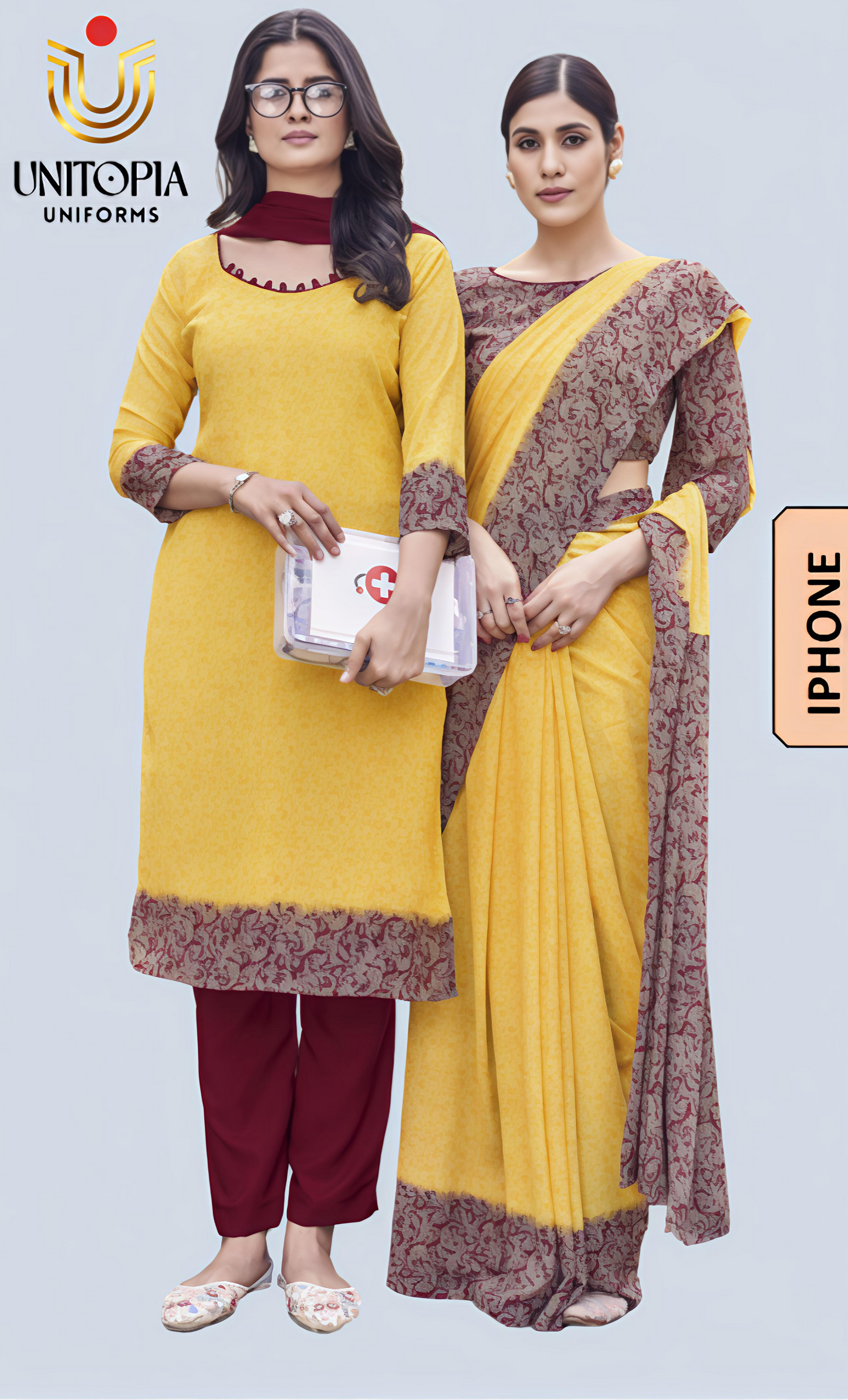 IPHONE / UNIFORM SAREE (IPH511)