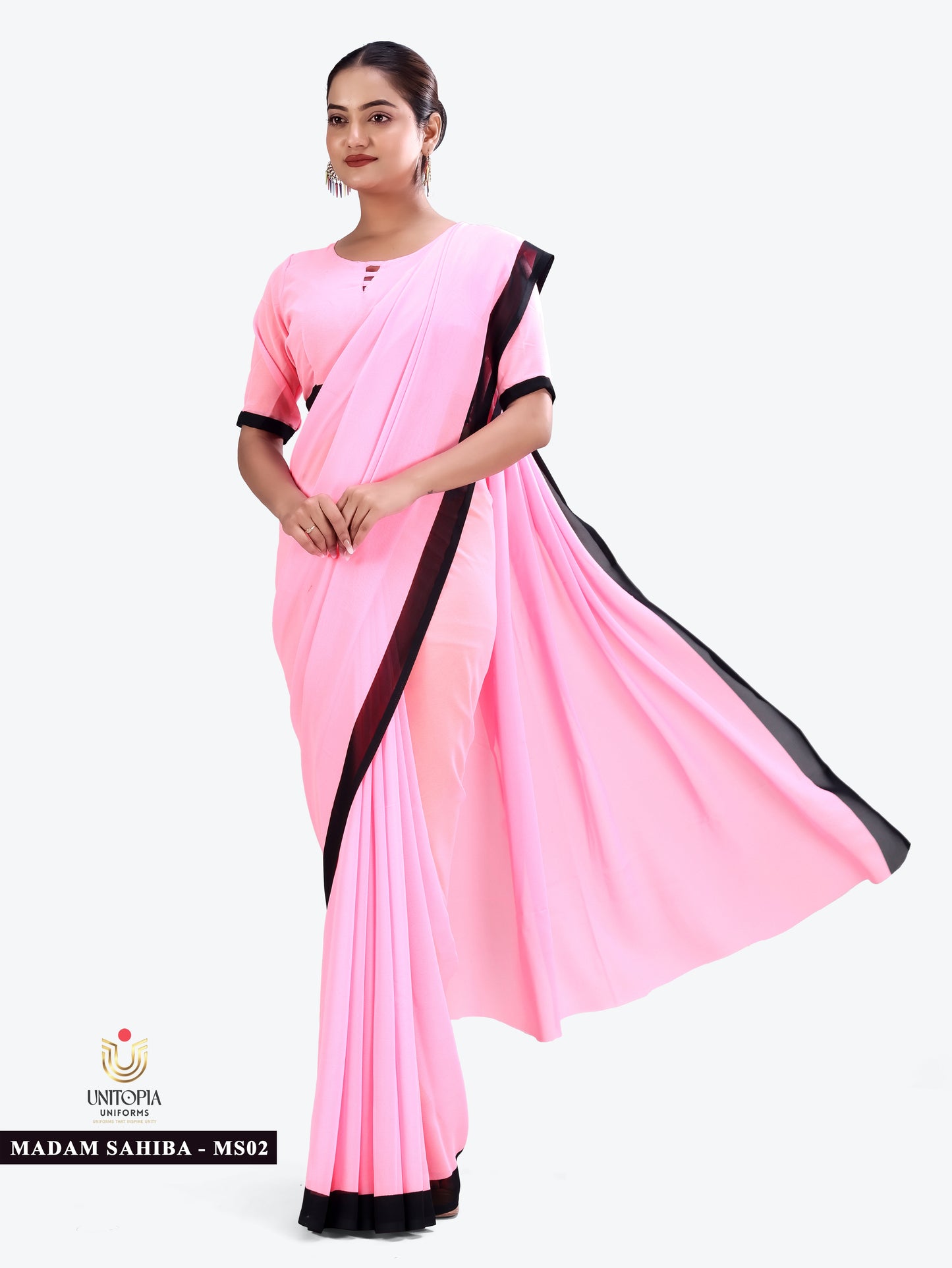 MADAM SAHIBA / UNIFORM SAREES (MS01,MS02)