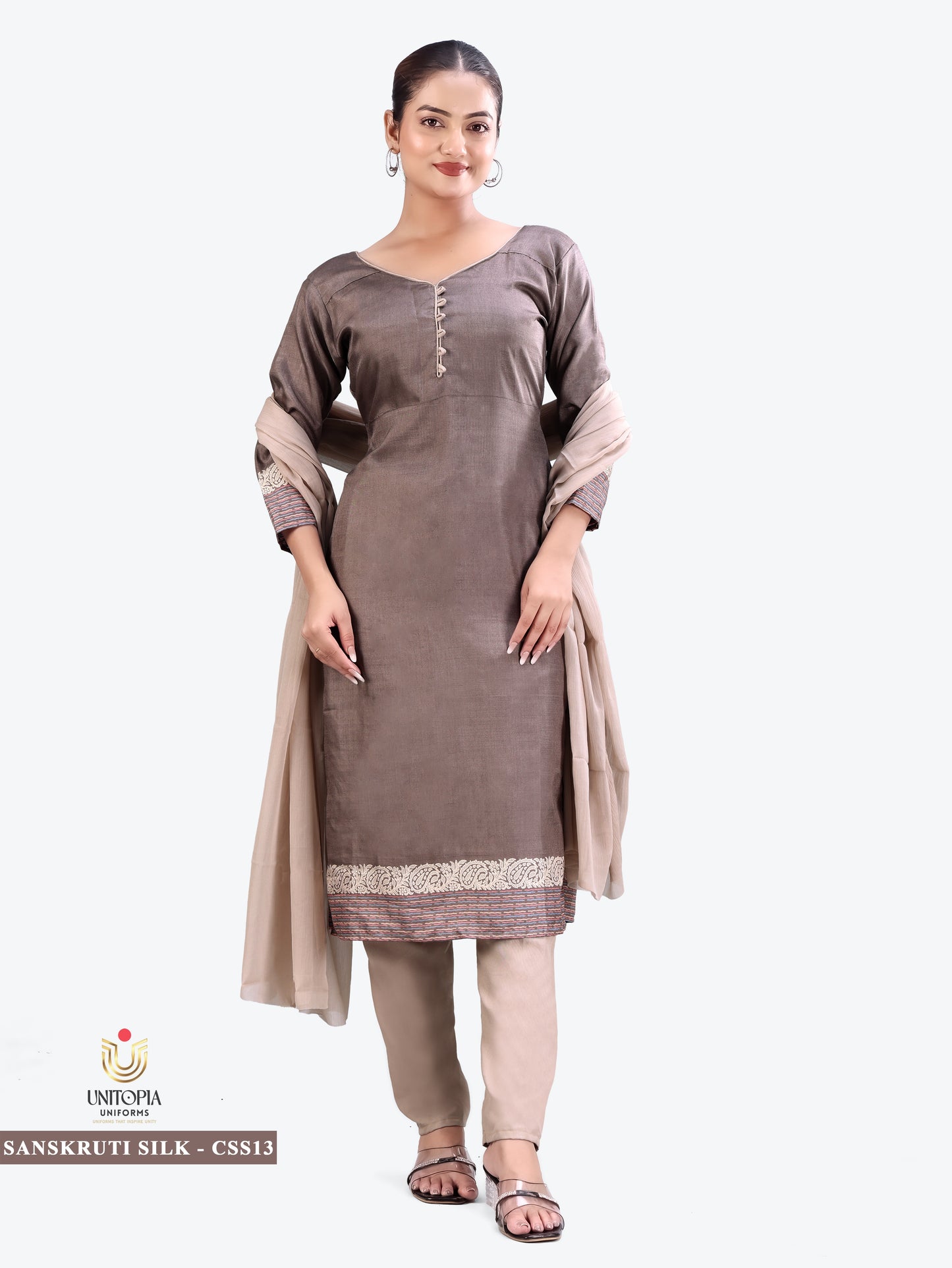 SANSKRUTI SILK / UNIFORM SAREES & SUIT (SS13)