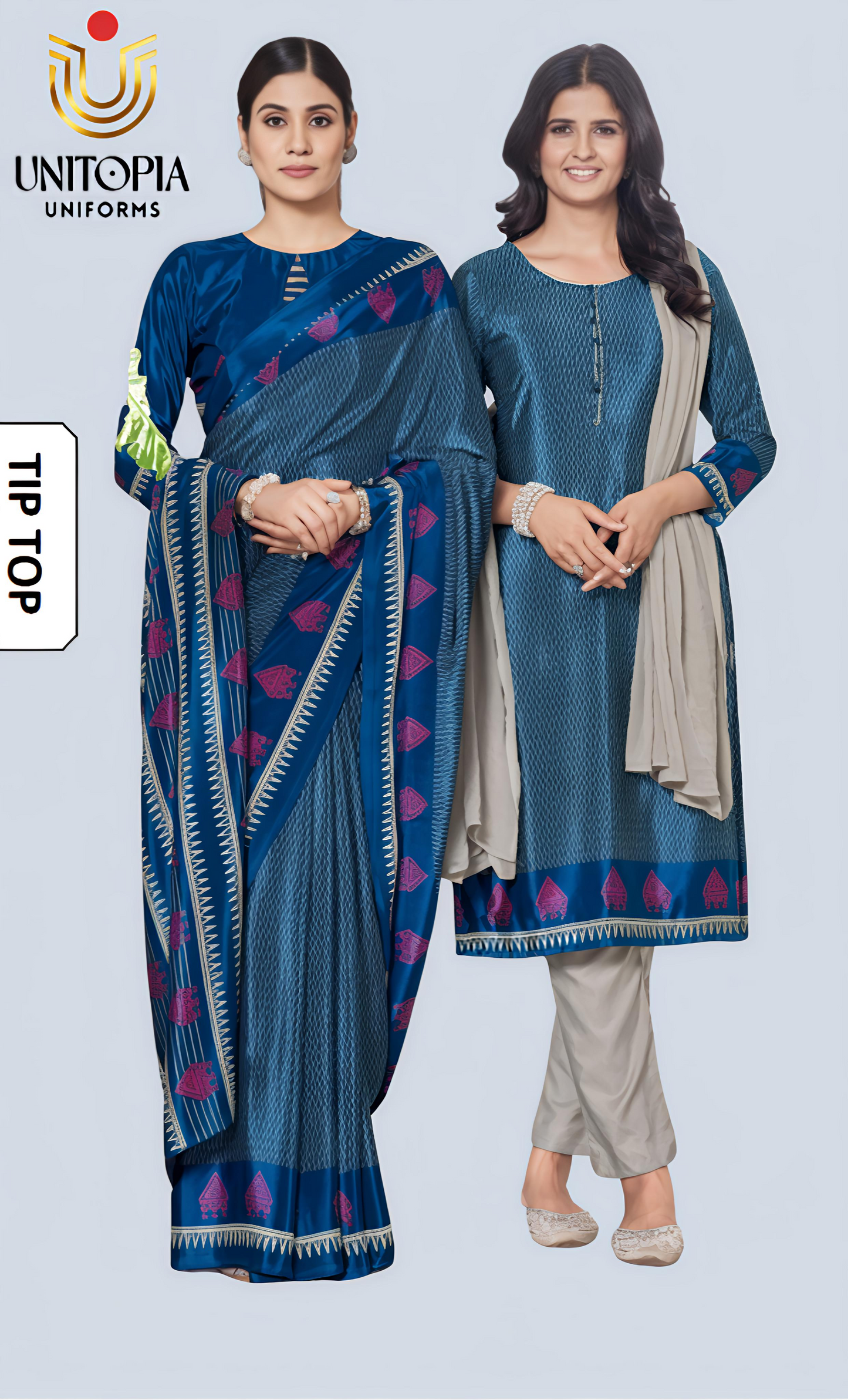 TIP TOP / UNIFORM SAREE (TT3367)