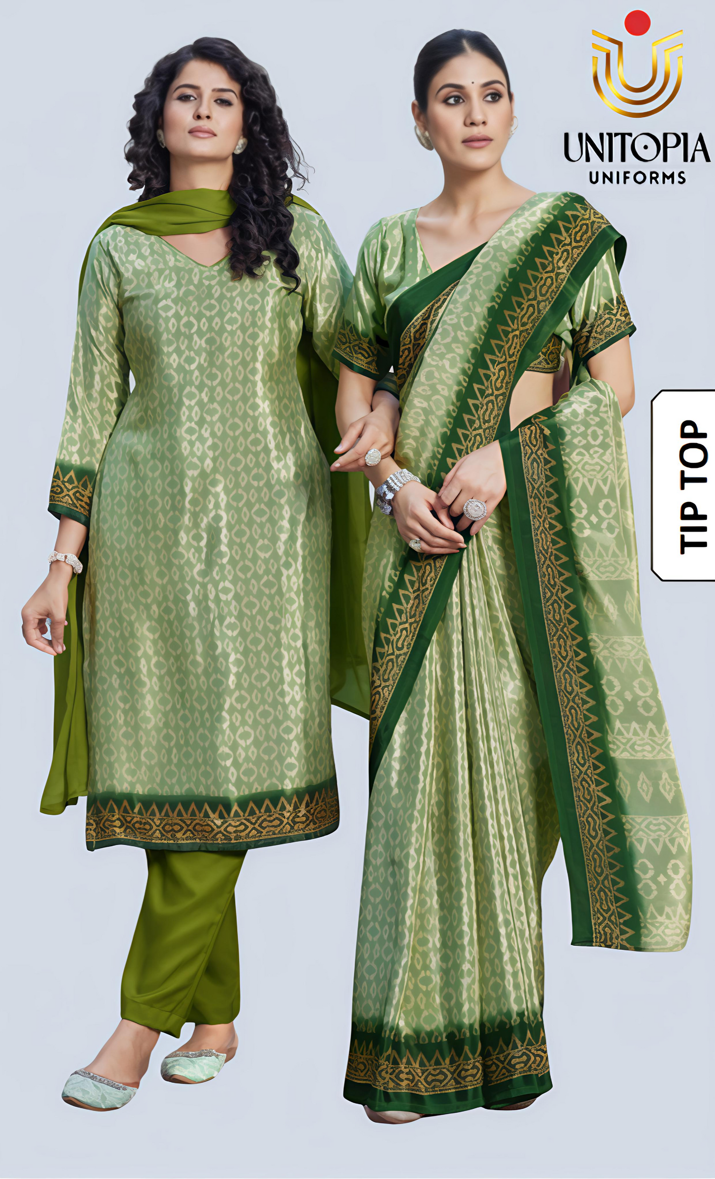 TIP TOP / UNIFORM SAREE (TT3371)