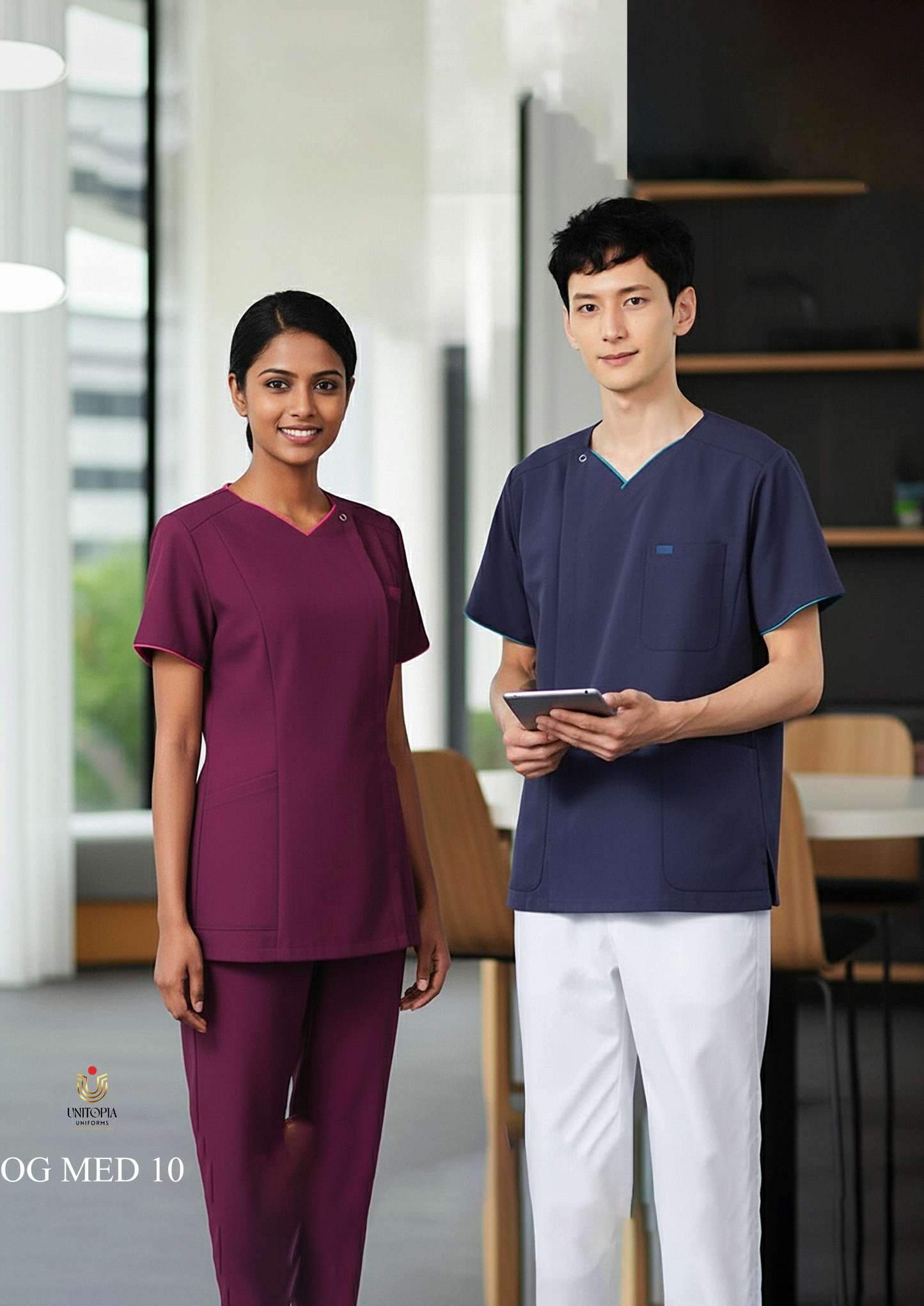 Medical Scrubs Hospital Uniforms OG MED