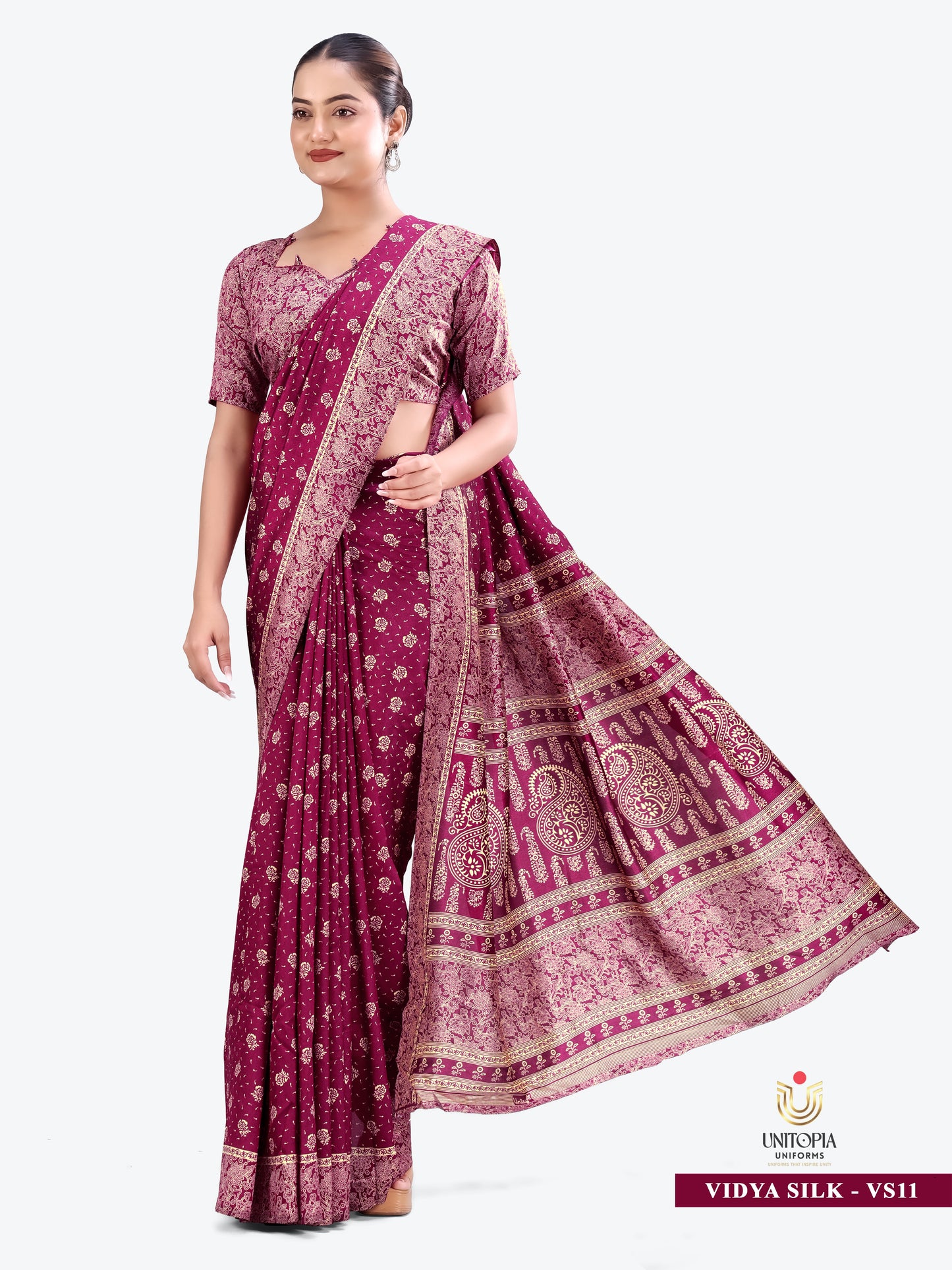 VIDYA SILK / UNIFORMS SAREES & SUIT (VS11)