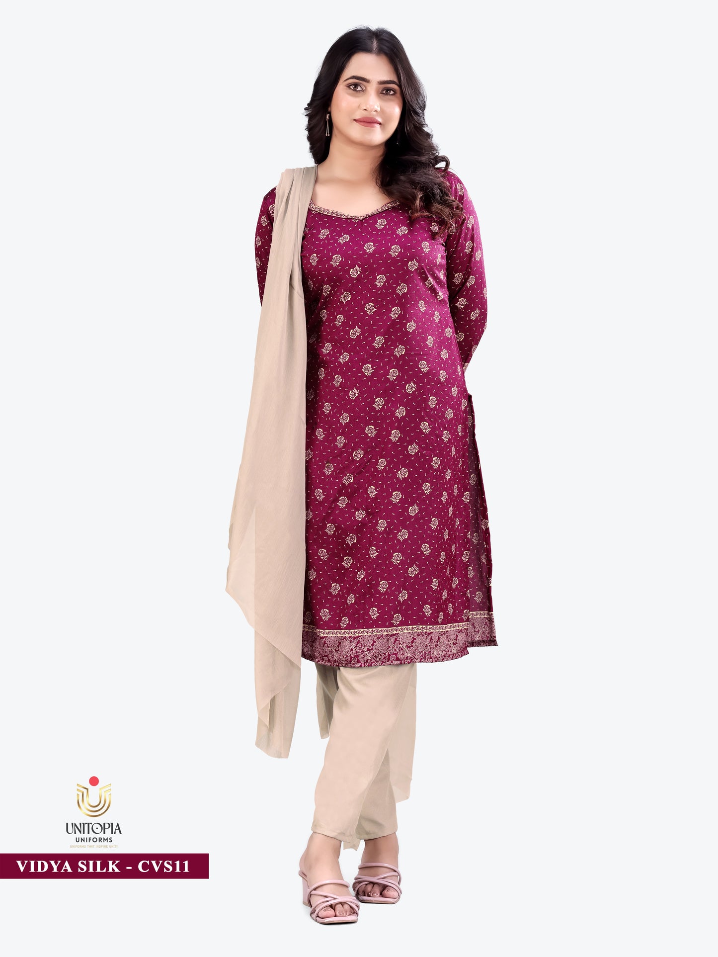VIDYA SILK / UNIFORMS SAREES & SUIT (VS11)