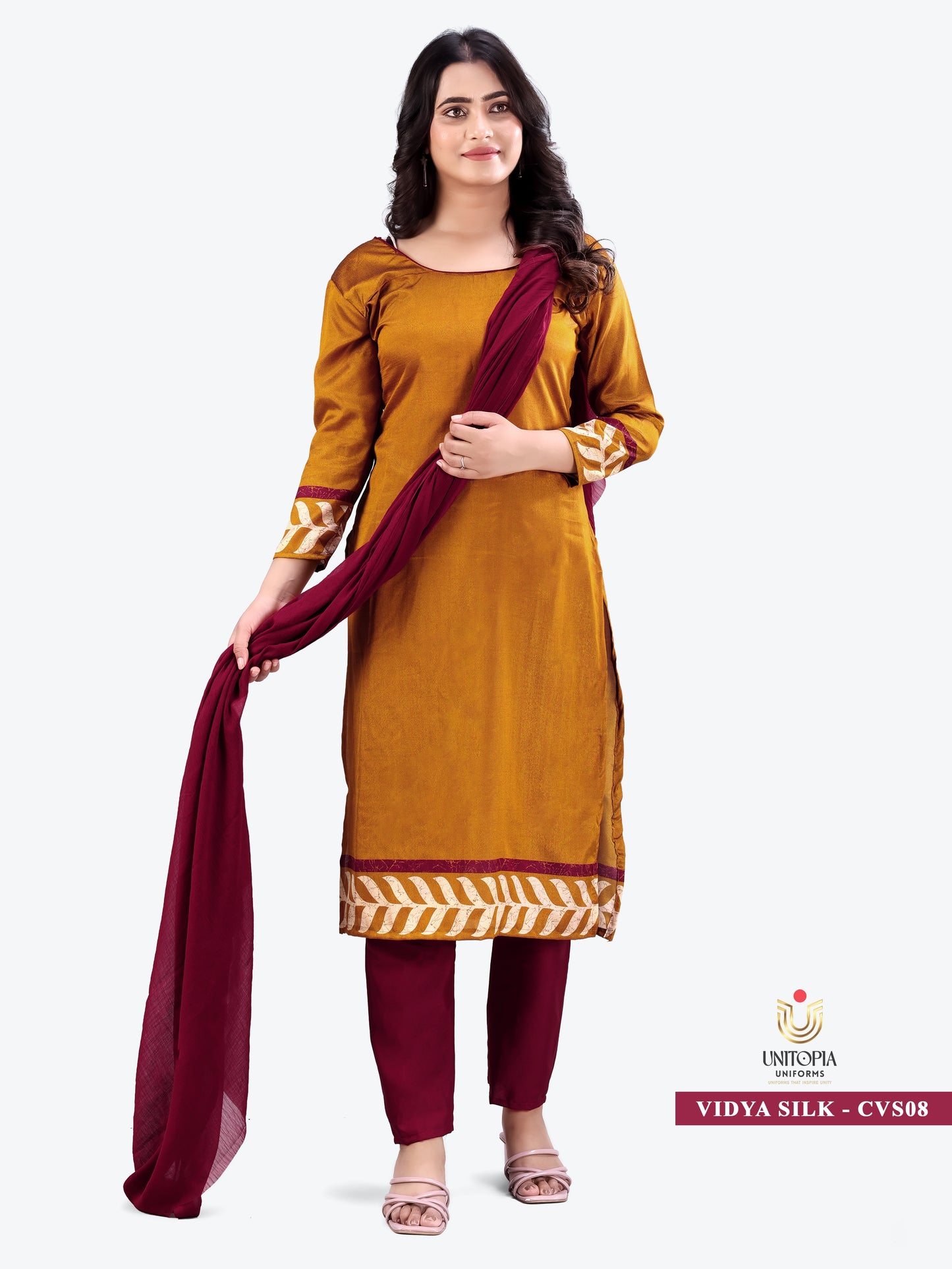 VIDYA SILK / UNIFORMS SAREES & SUIT (VS07 - VS08)