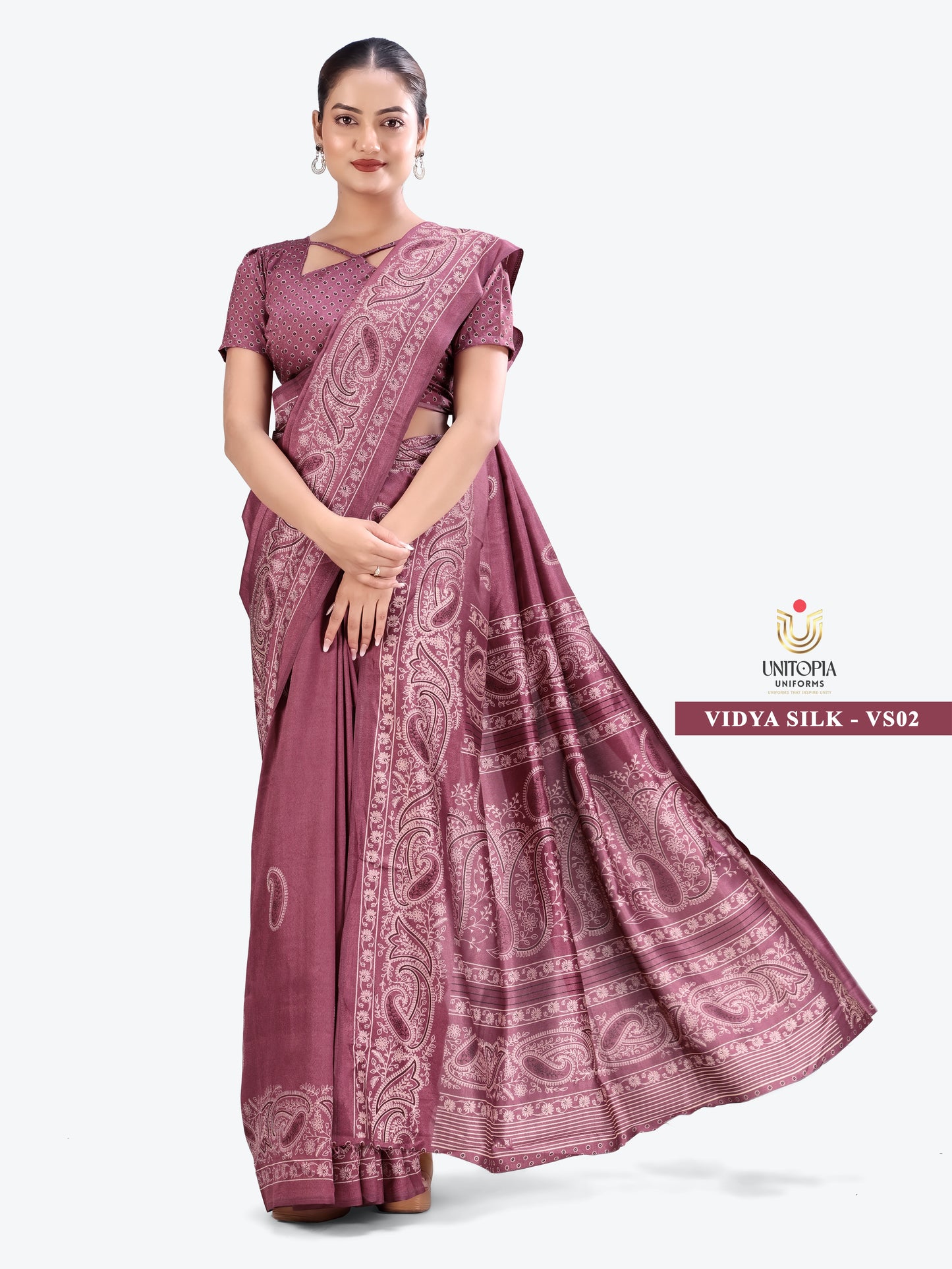 VIDYA SILK / UNIFORMS SAREES & SUIT (VS01 - VS02)