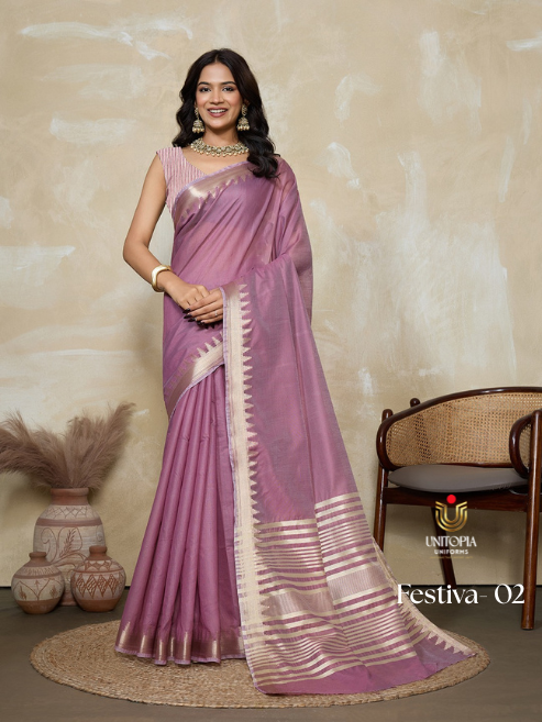FESTIVA SAREE - Functional Wear (FS01,02,03,04)