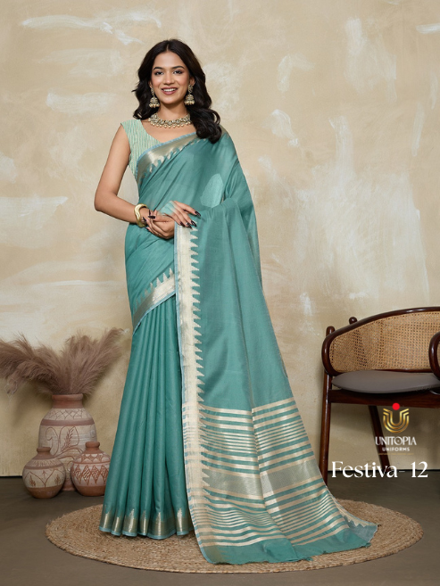 FESTIVA SAREE - Functional Wear (FS09,10,11,12)