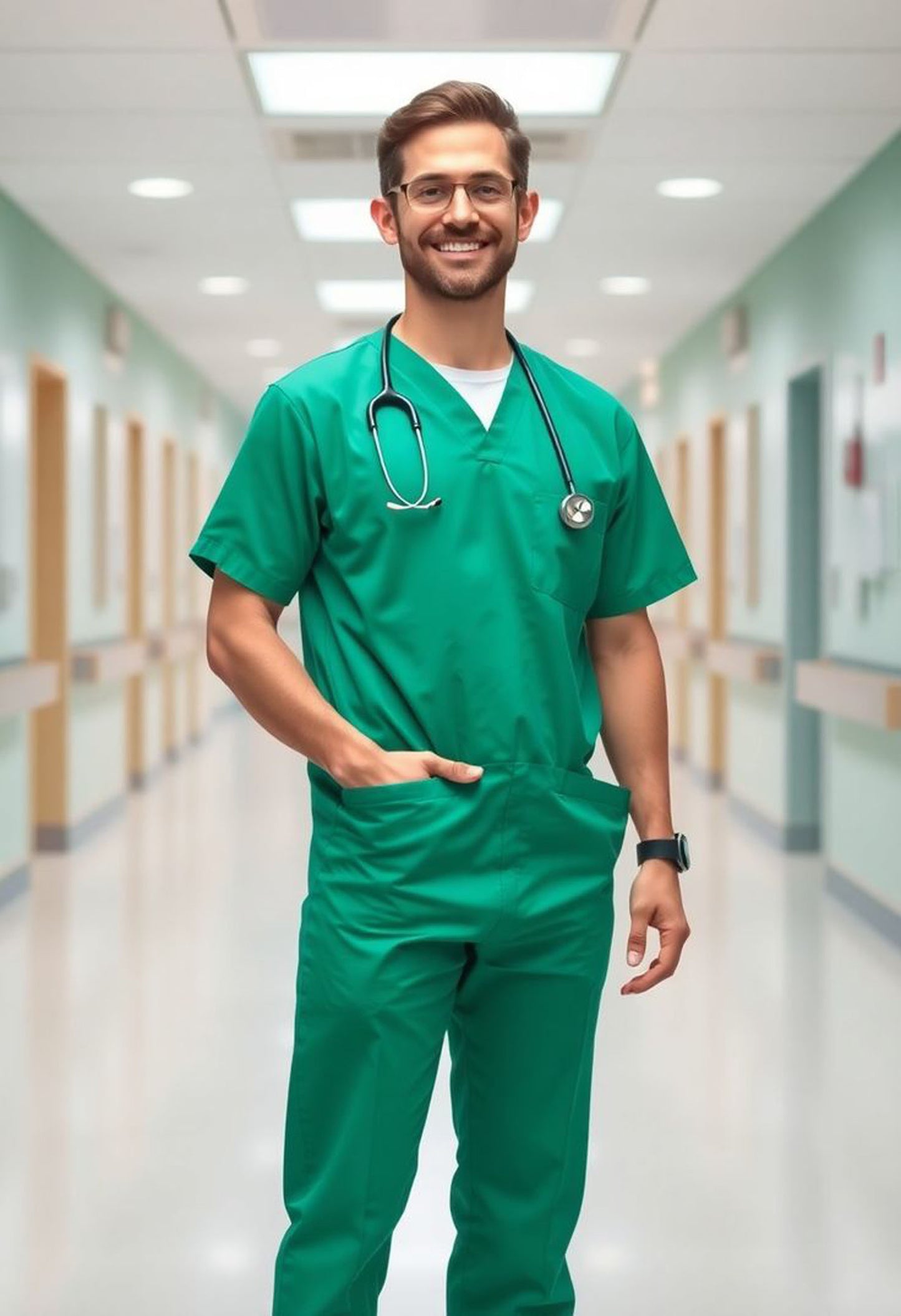 Doc Gown and Ott Scrub 6