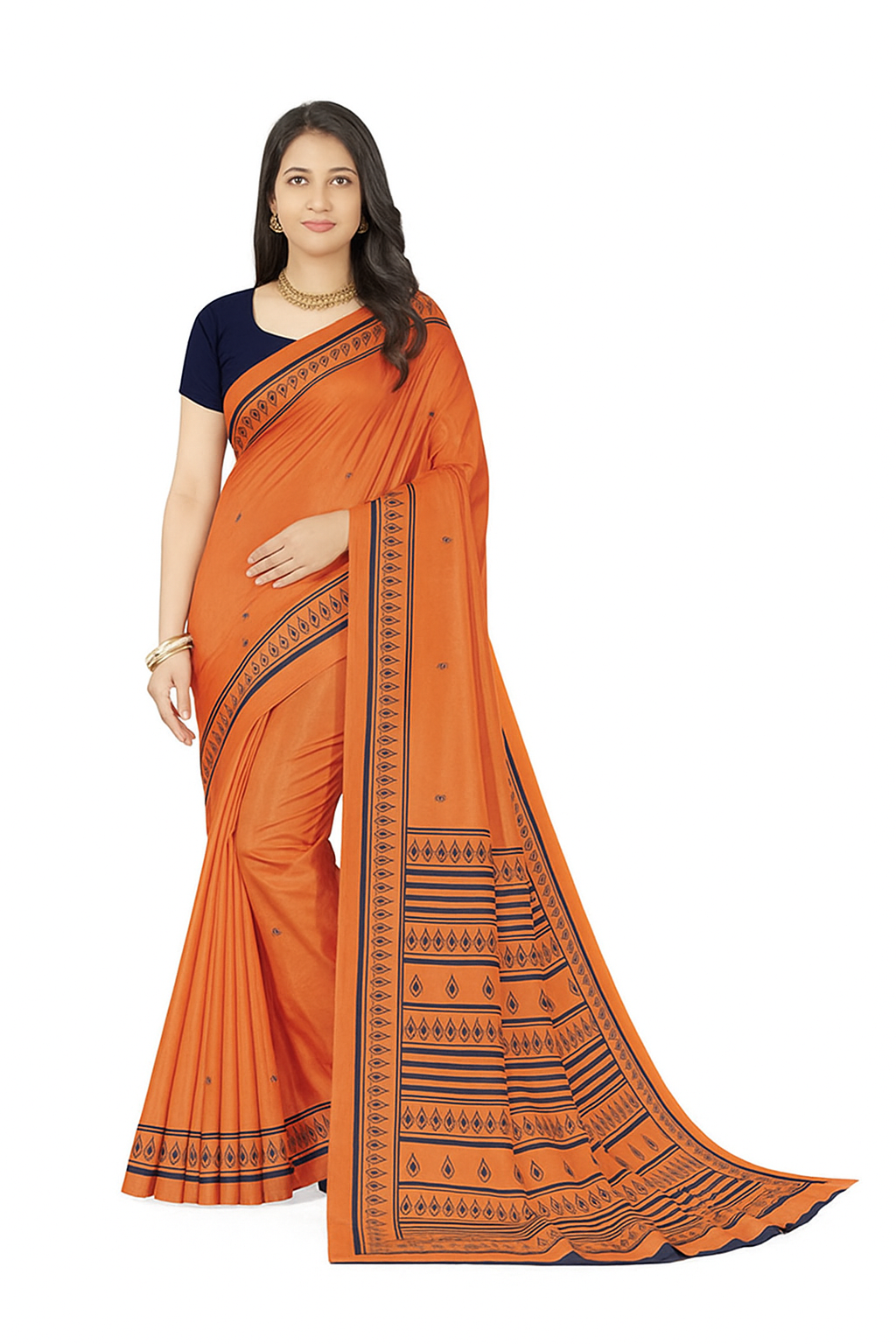 Gas Uniform Saree