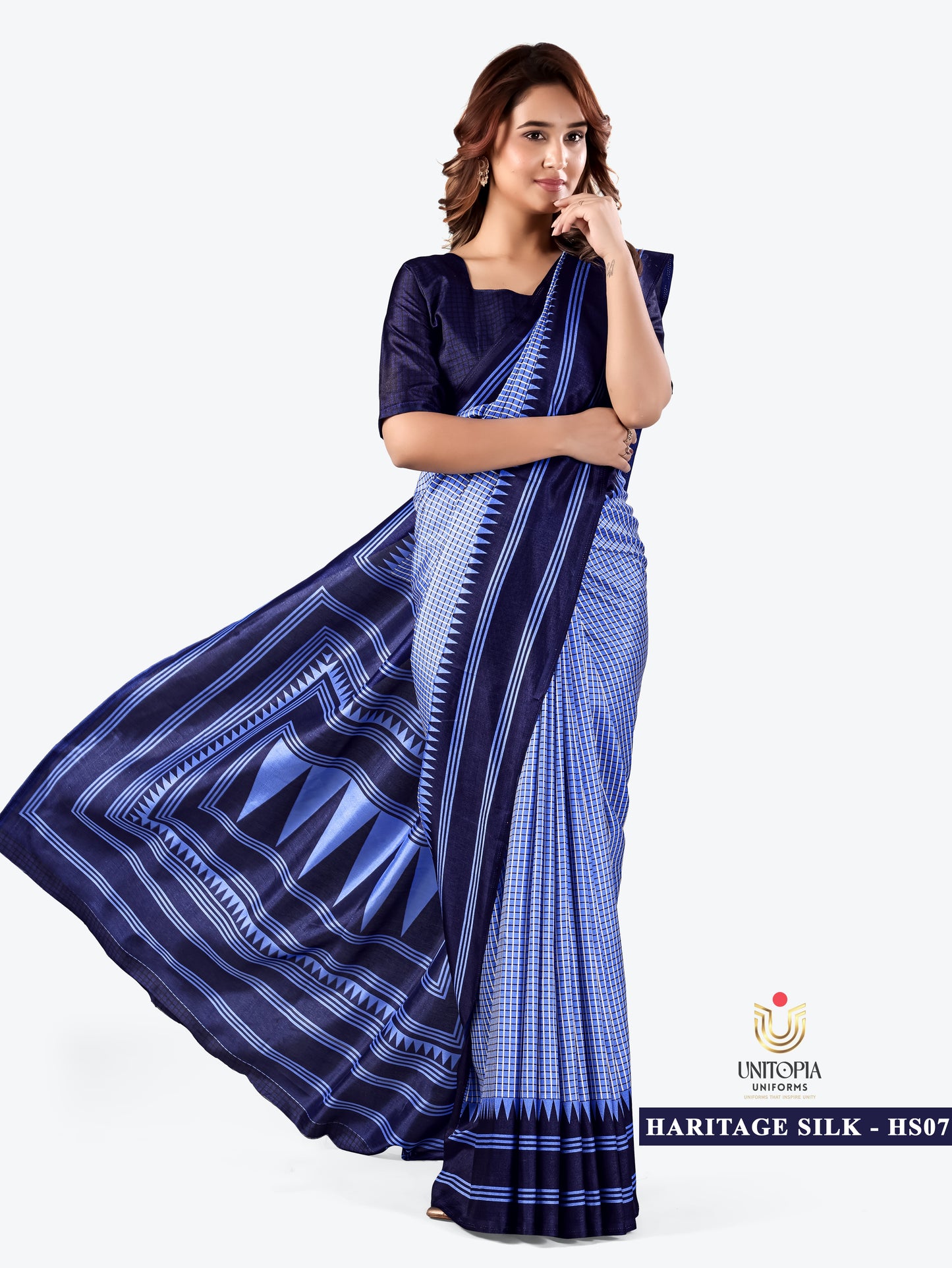 HARITAGE SILK / UNIFORM SAREES & SUIT (HS07,HS08,HS09)