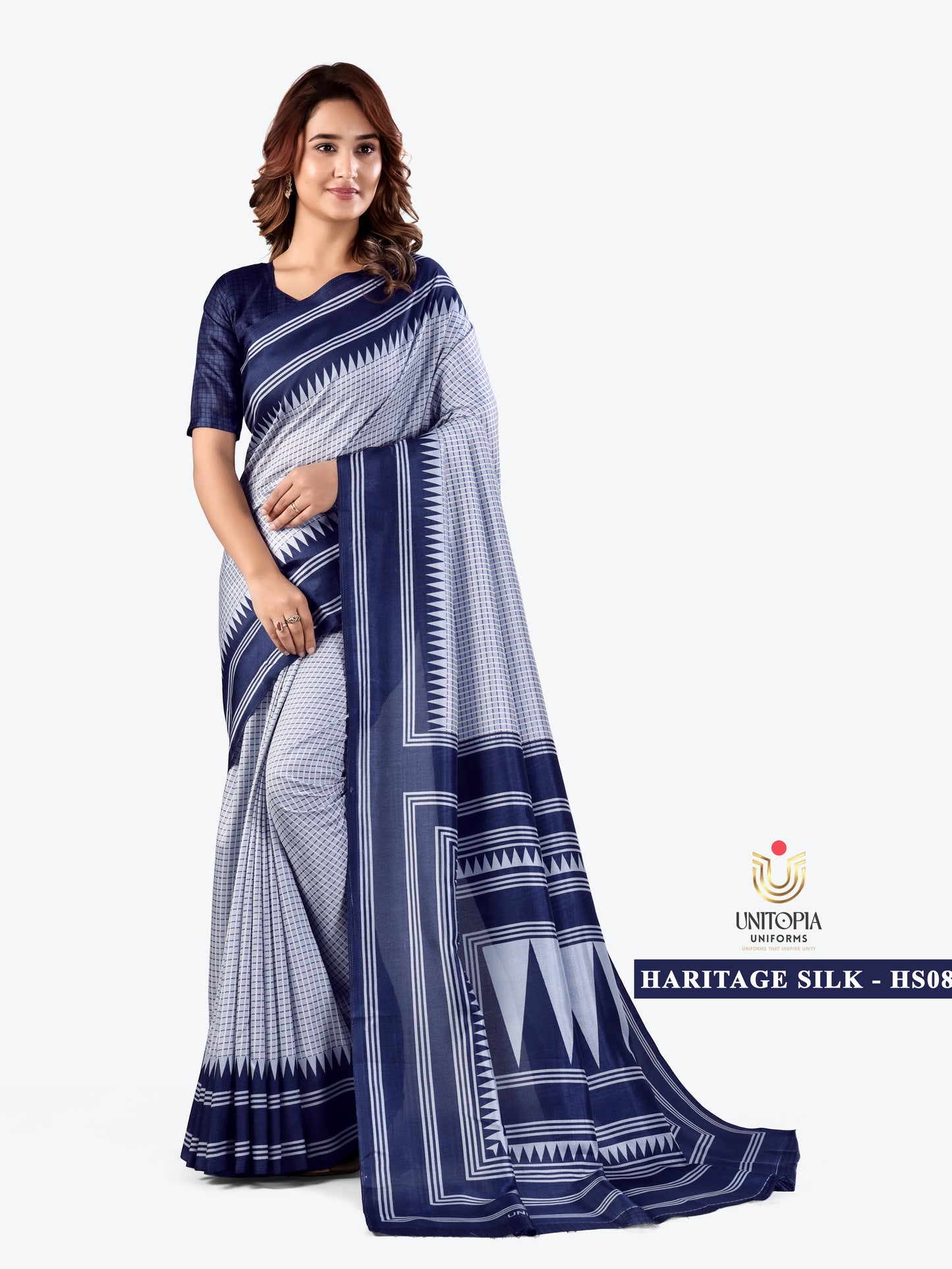 HARITAGE SILK / UNIFORM SAREES & SUIT (HS07,HS08,HS09)