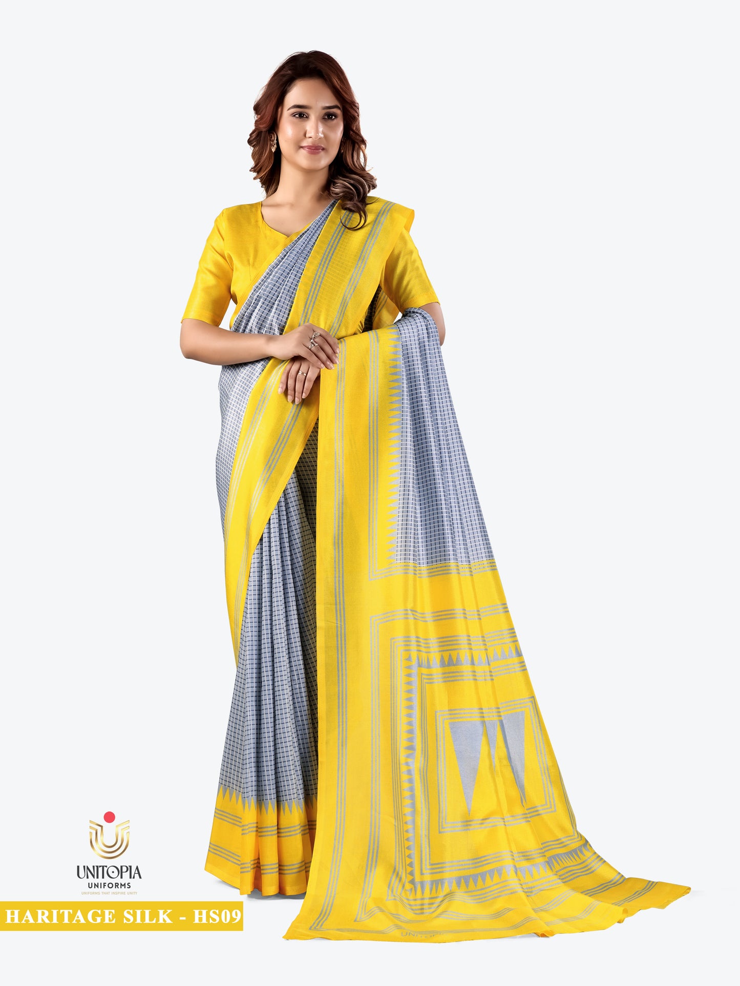 HARITAGE SILK / UNIFORM SAREES & SUIT (HS07,HS08,HS09)