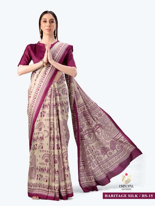 HARITAGE SILK / UNIFORM SAREES & SUIT (HS15,16)
