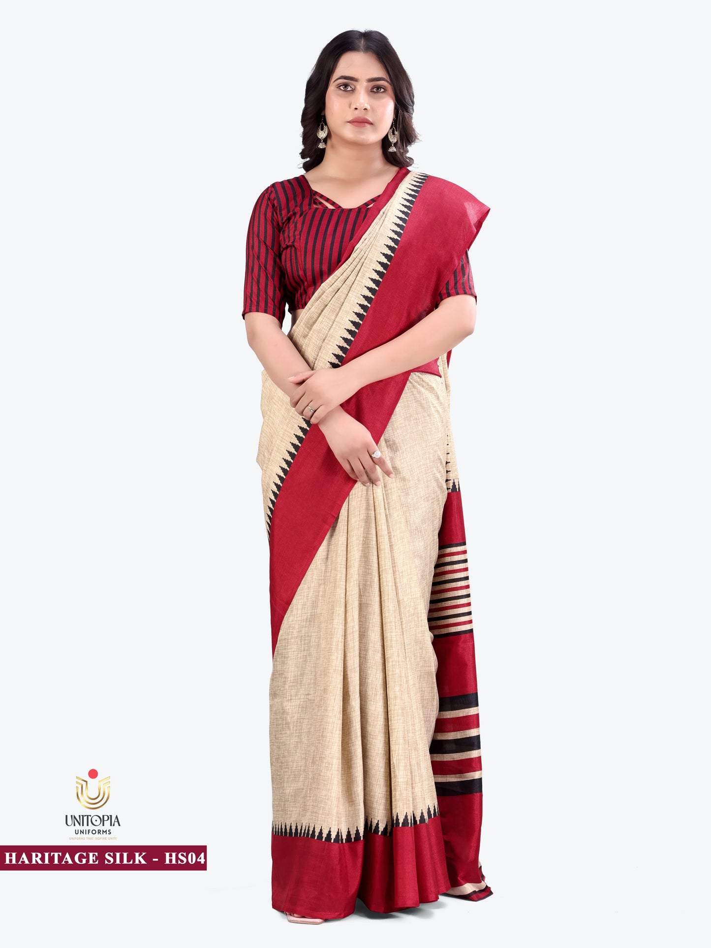 HARITAGE SILK / UNIFORM SAREES & SUIT (HS-04)