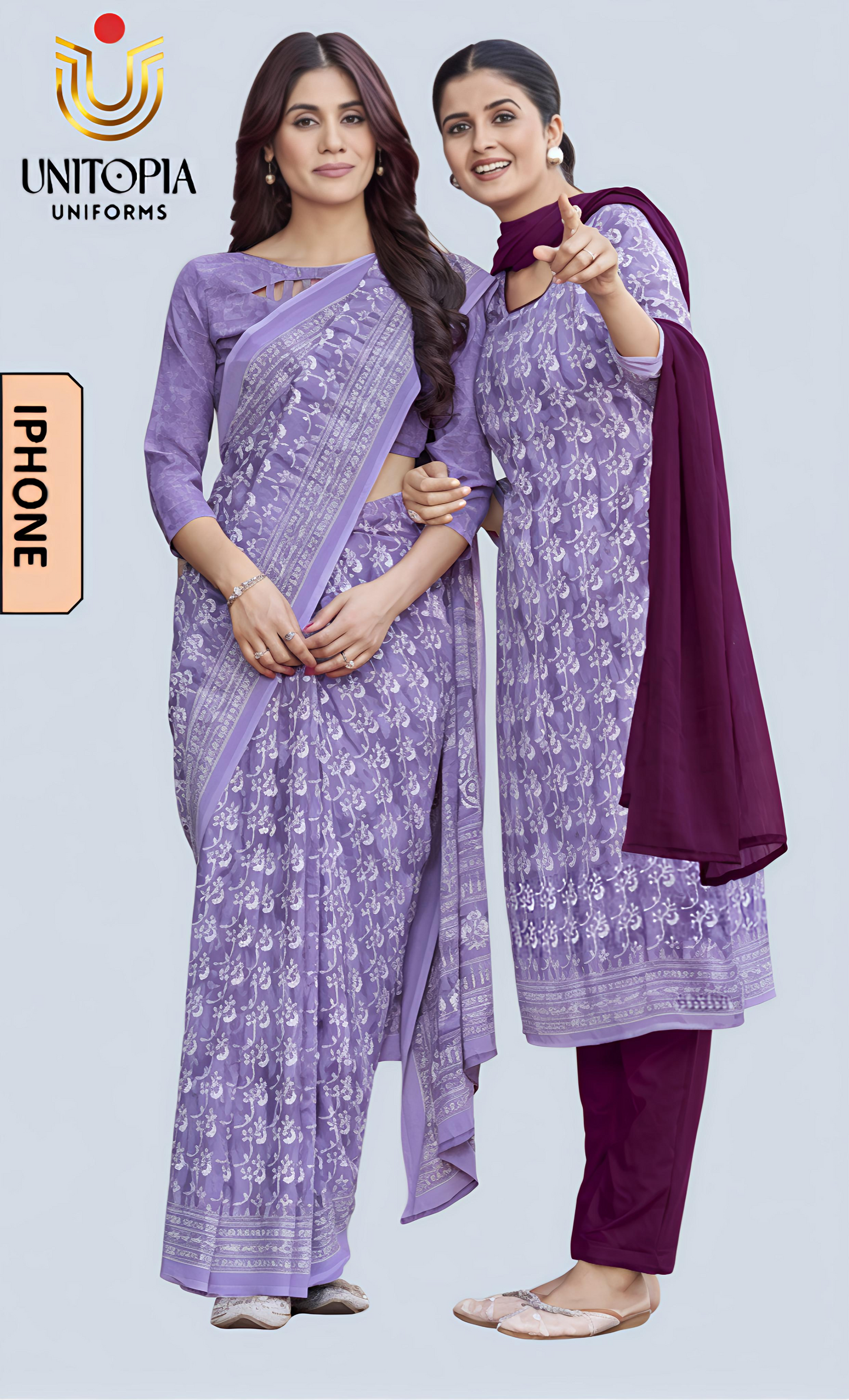 IPHONE / UNIFORM SAREE (IPH521)
