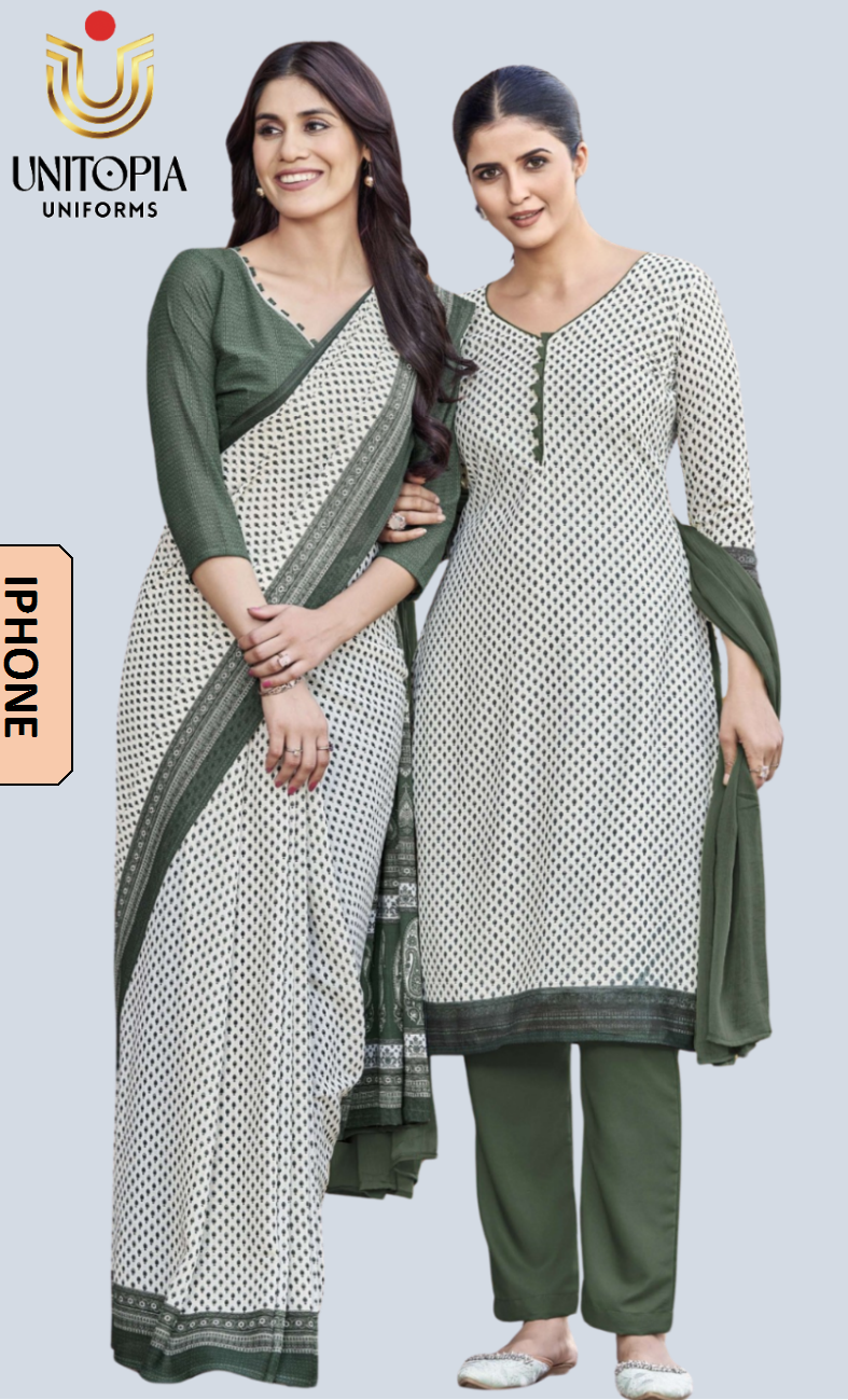 IPHONE / UNIFORM SAREE & SUIT COMBO (IPH519)