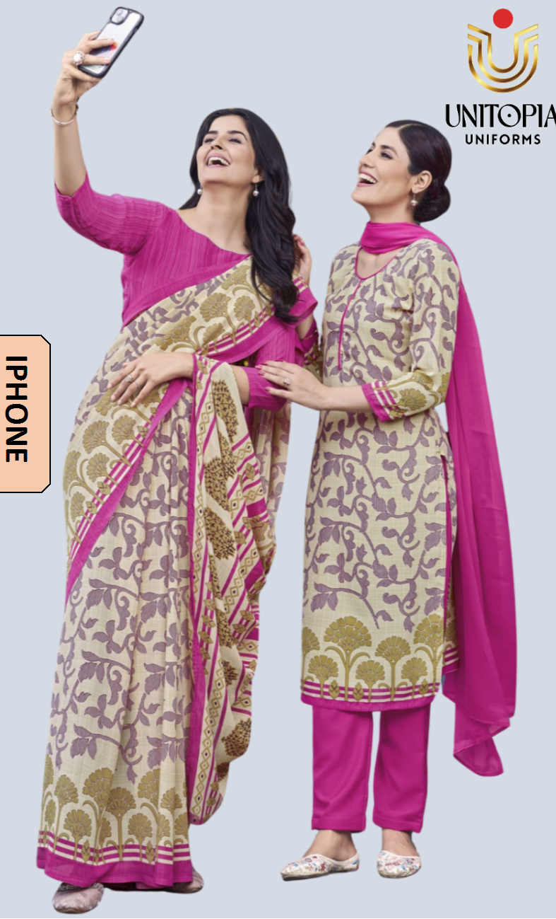 IPHONE / UNIFORM SAREE & SUIT COMBO (IPH523)
