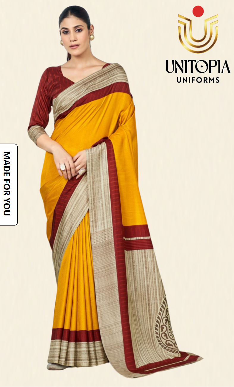 MADE FOR YOU/ UNIFORM SAREE (MFU8309)