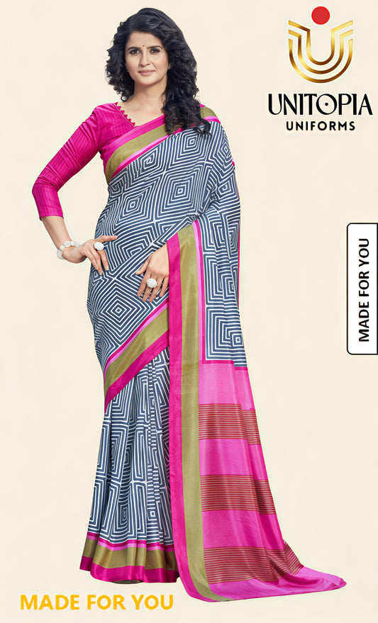 MADE FOR YOU/ UNIFORM SAREE (MFU8315)