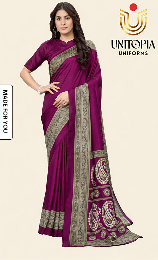 MADE FOR YOU/ UNIFORM SAREE (MFU8327)