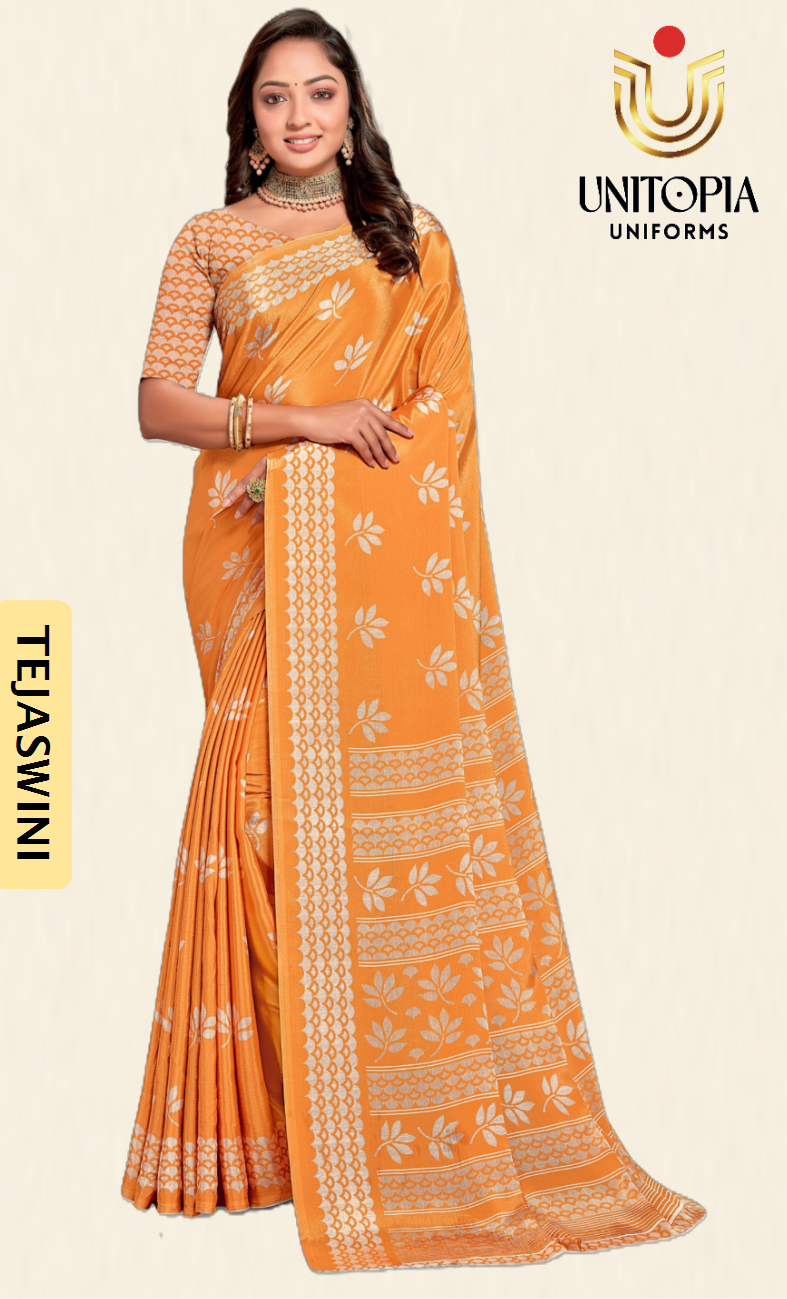 TEJASWINI/ UNIFORM SAREE (TEJ1432)