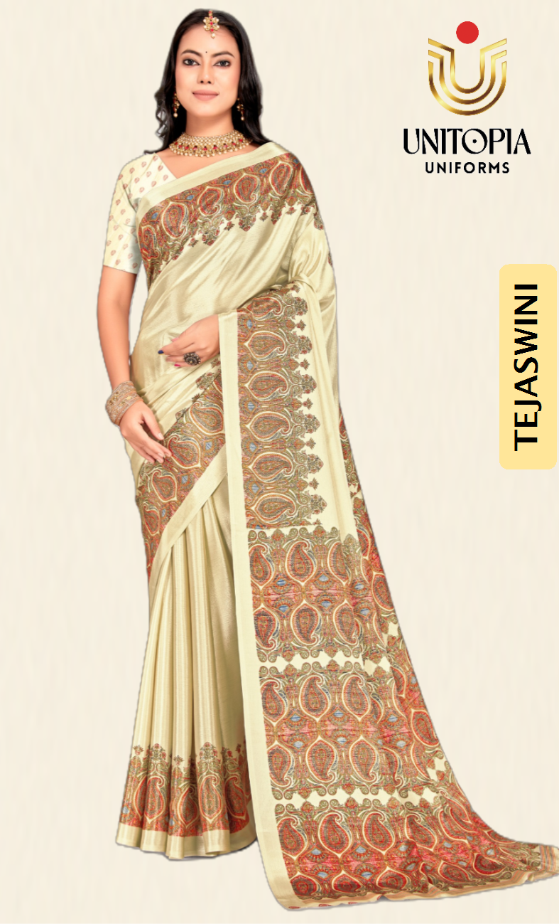 TEJASWINI/ UNIFORM SAREE (TEJ1536)
