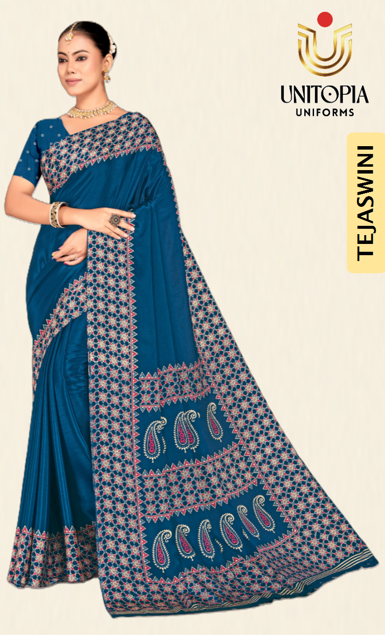 TEJASWINI/ UNIFORM SAREE (TEJ1507)