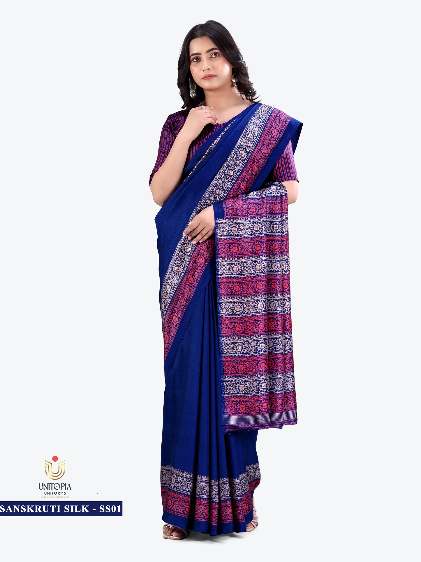 SANSKRUTI SILK / UNIFORM SAREES & SUIT (SS01,02)