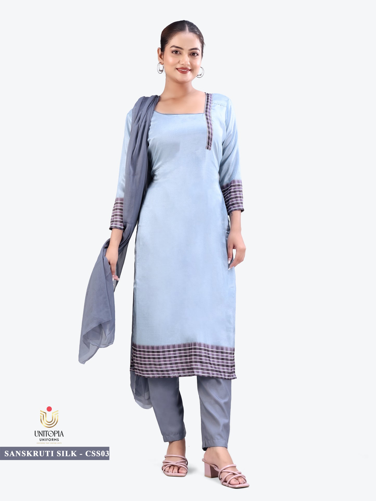 SANSKRUTI SILK / UNIFORM SAREES & SUIT (SS03,04)
