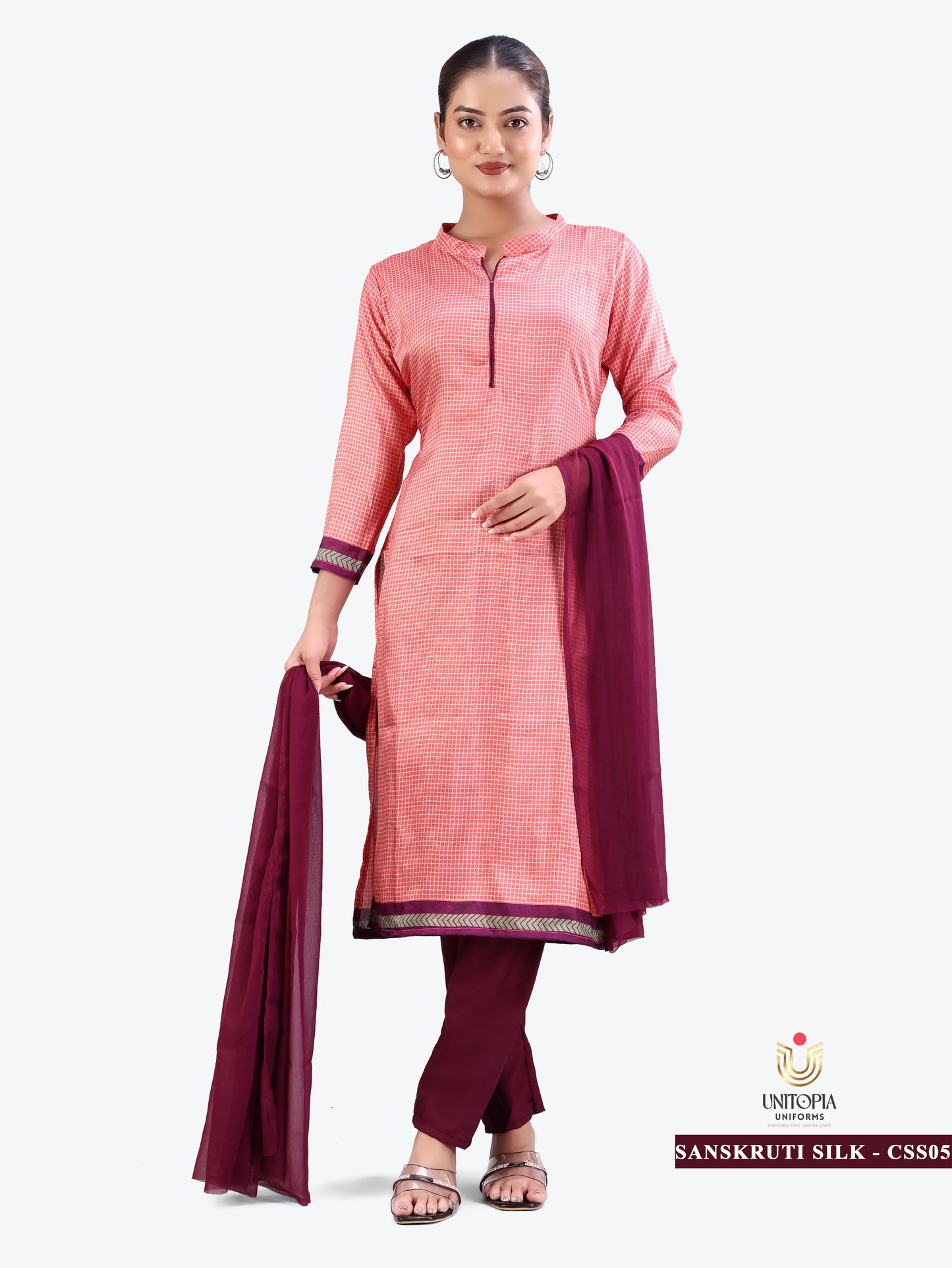 SANSKRUTI SILK / UNIFORM SAREES & SUIT (SS05,06)