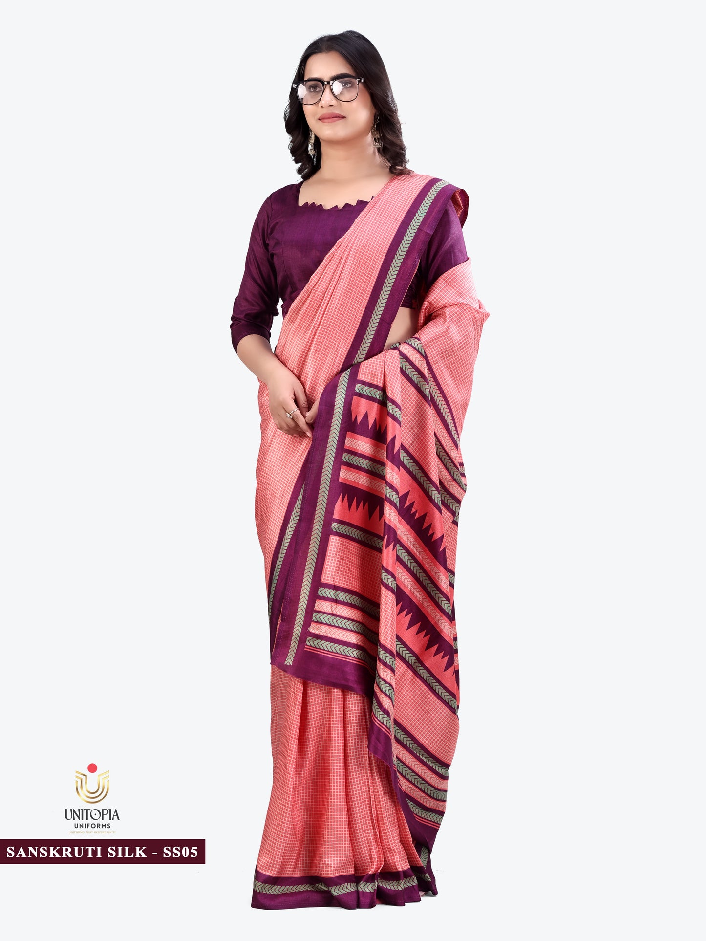 SANSKRUTI SILK / UNIFORM SAREES & SUIT (SS05,06)
