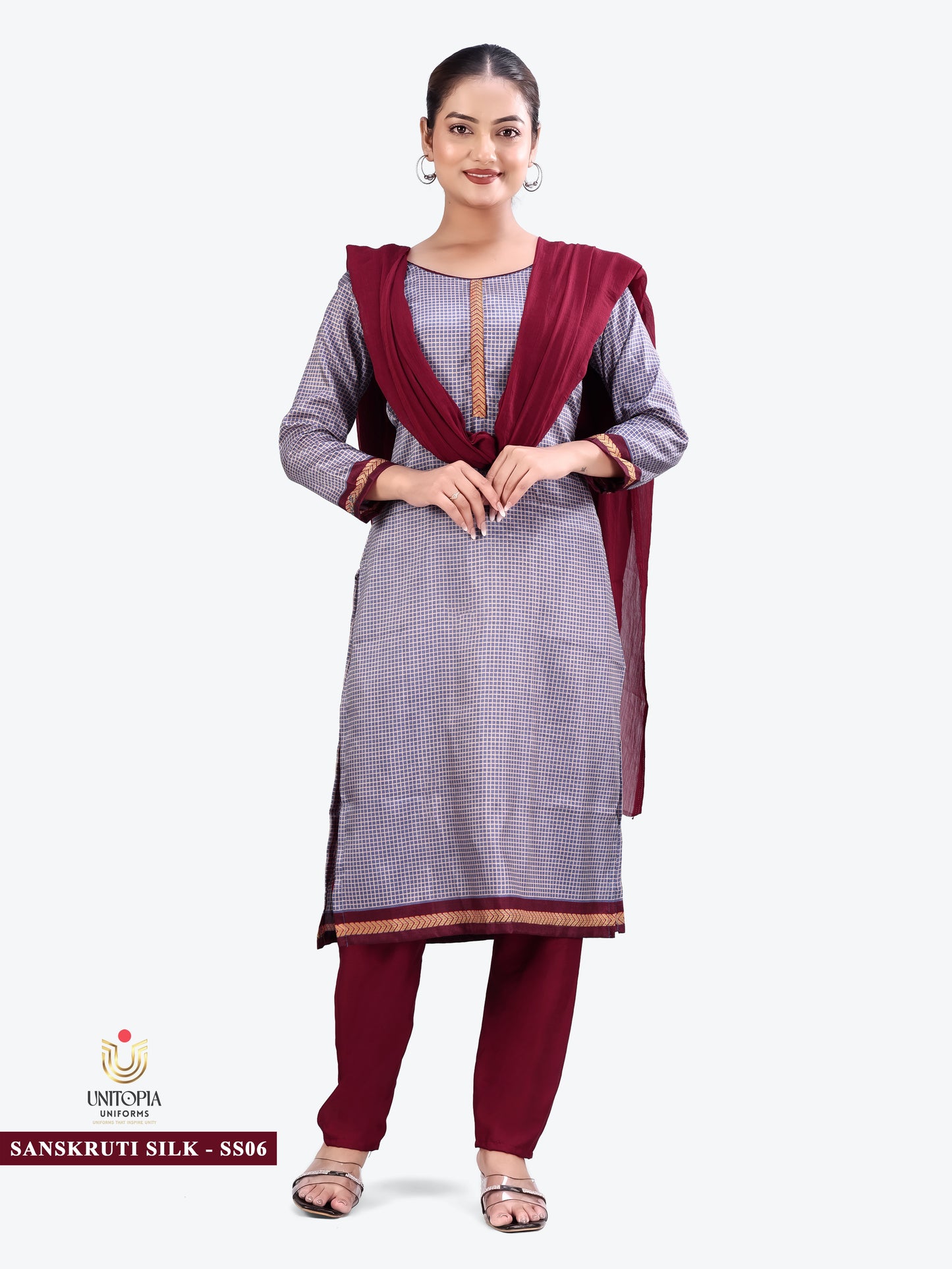 SANSKRUTI SILK / UNIFORM SAREES & SUIT (SS05,06)