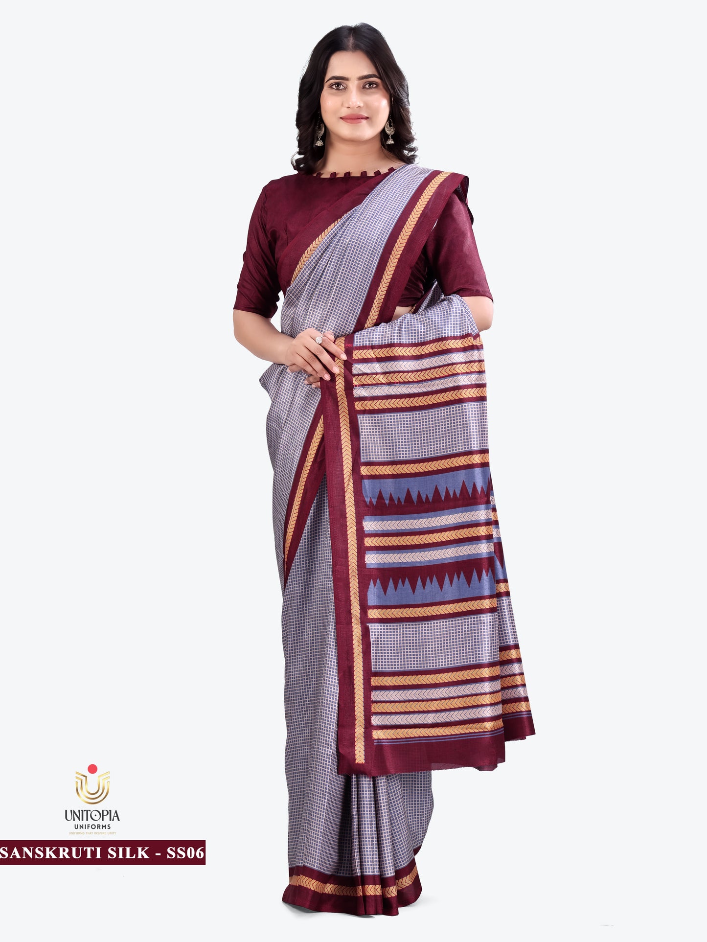 SANSKRUTI SILK / UNIFORM SAREES & SUIT (SS05,06)
