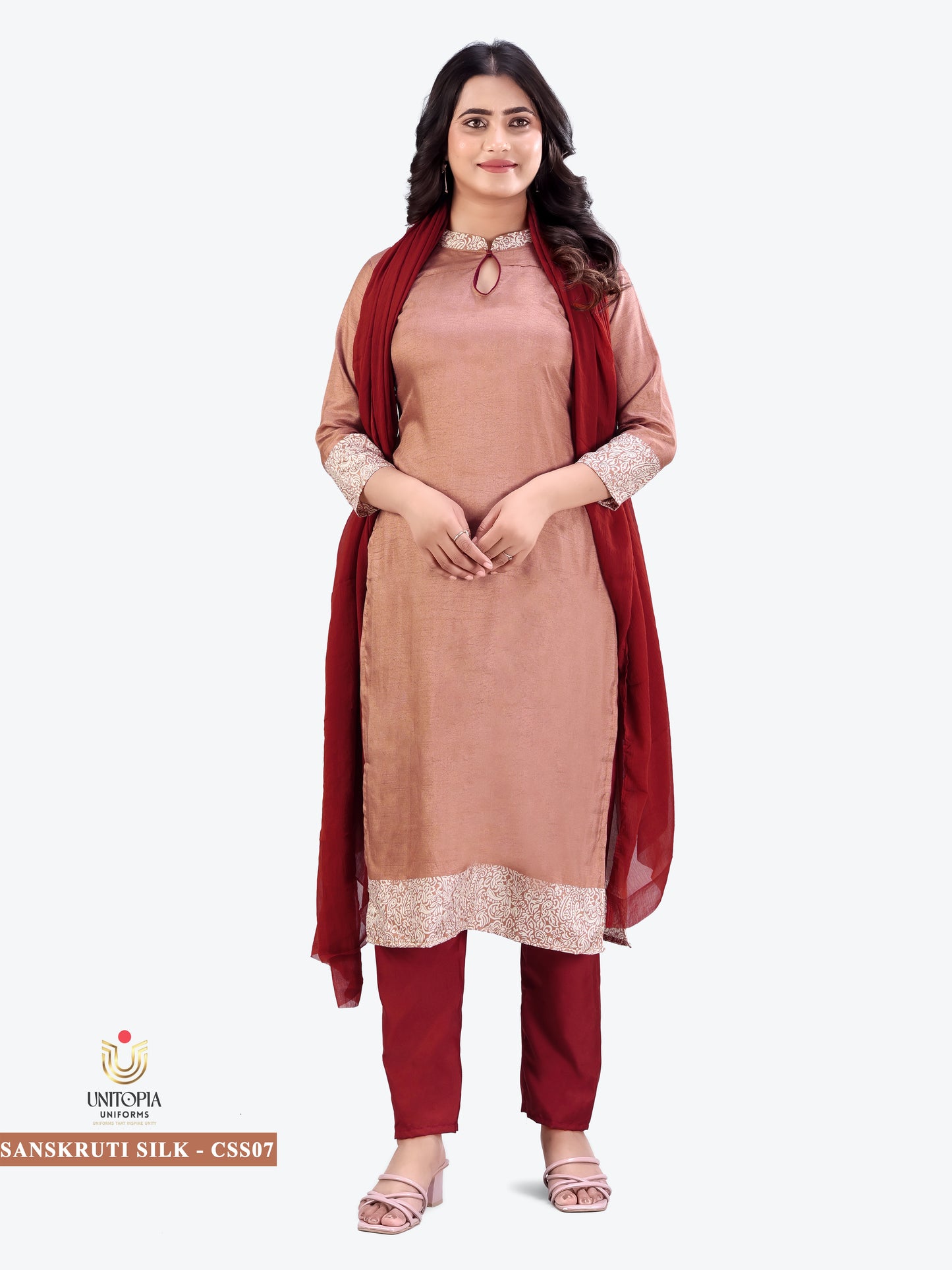 SANSKRUTI SILK / UNIFORM SAREES & SUIT (SS07,08)