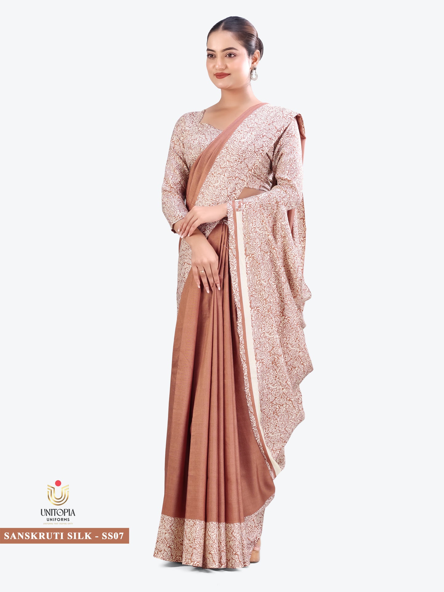 SANSKRUTI SILK / UNIFORM SAREES & SUIT (SS07,08)