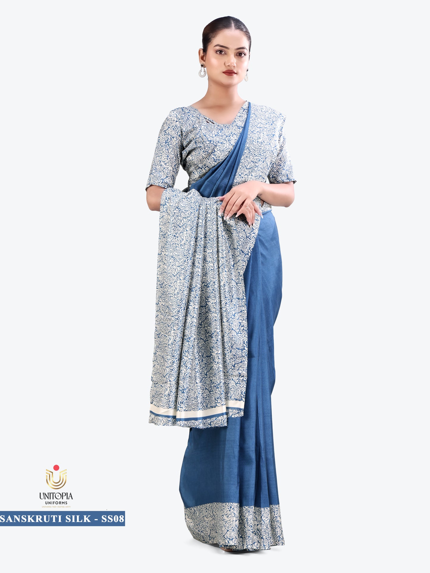 SANSKRUTI SILK / UNIFORM SAREES & SUIT (SS07,08)