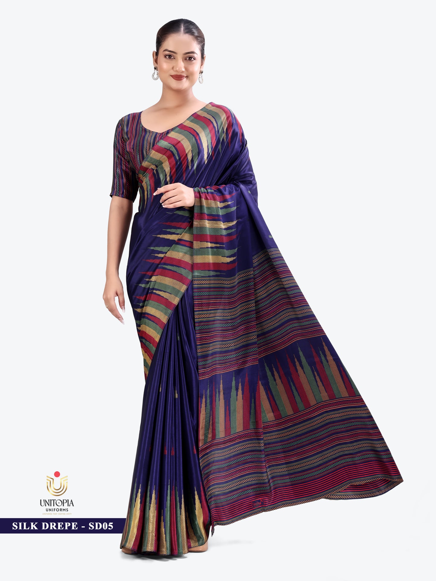 SILK DREPE / UNIFORM SAREES & SUIT (SD05,SD06)