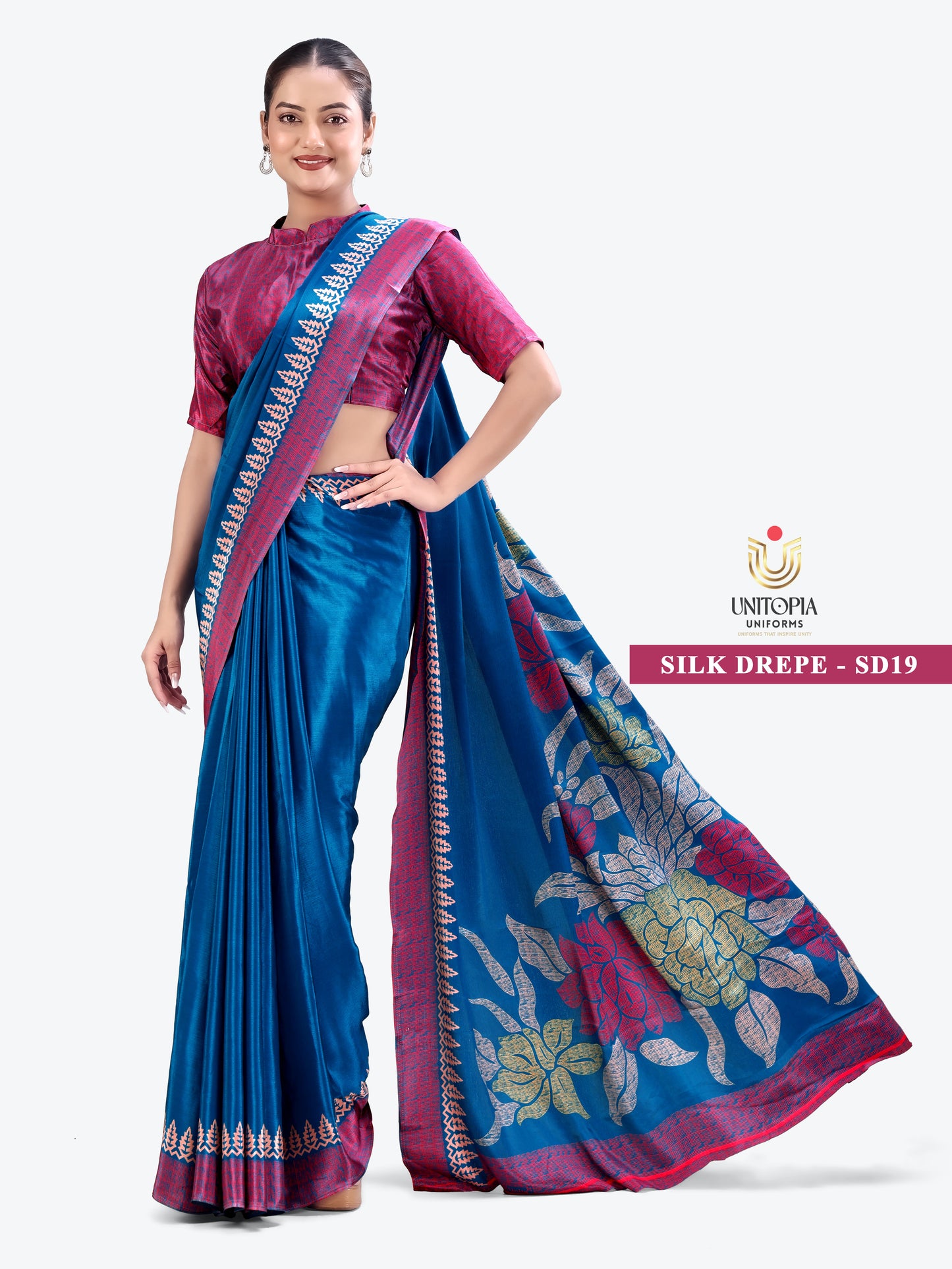 SILK DREPE / UNIFORM SAREES & SUIT (SD19,20)
