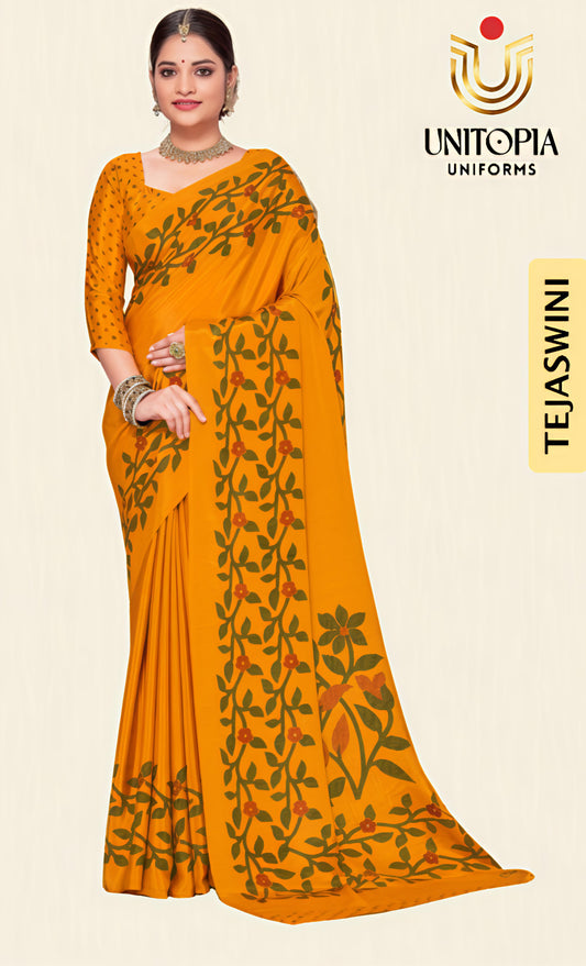 TEJASWINI/ UNIFORM SAREE (TEJ1443)