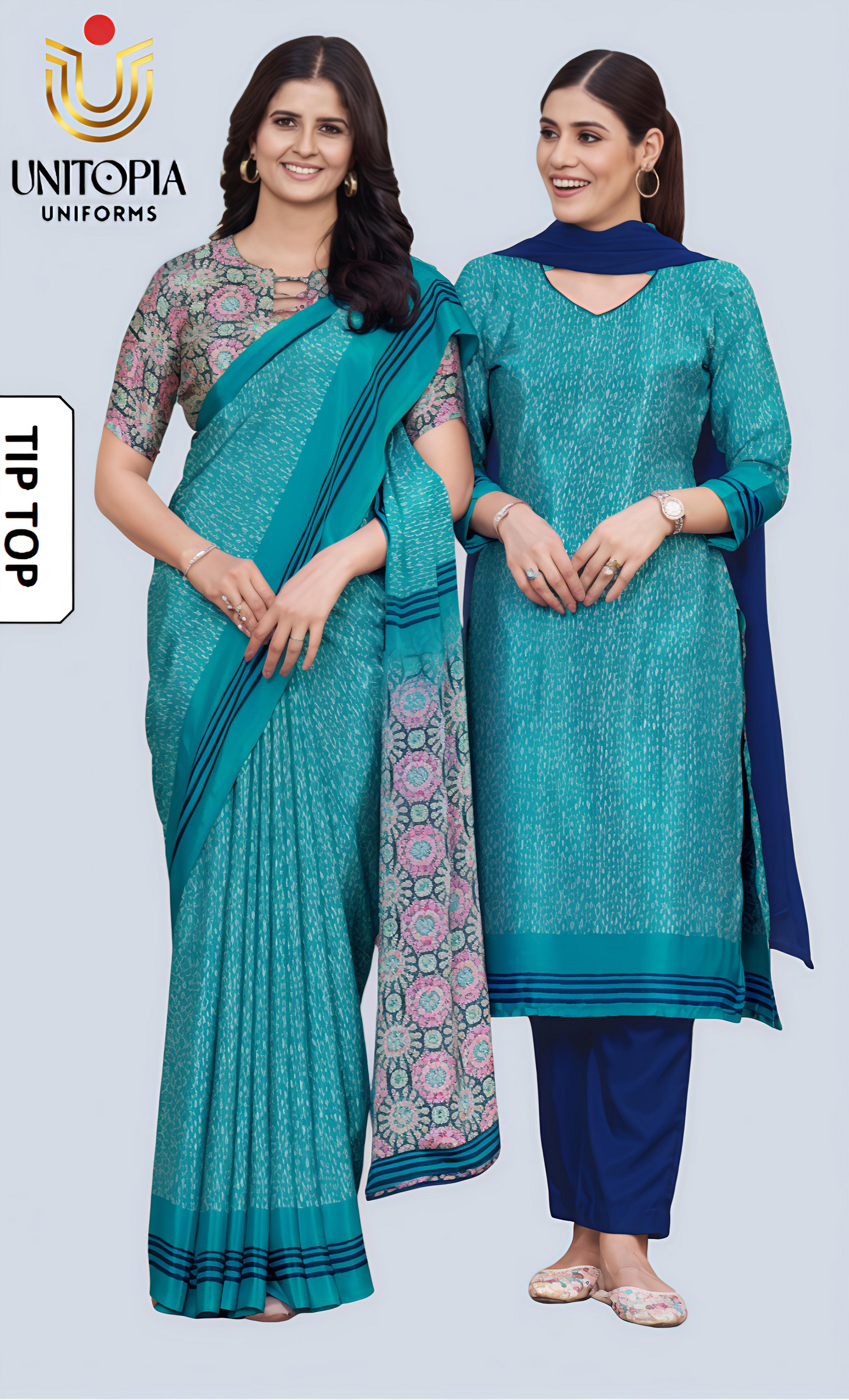 TIP TOP / UNIFORM SAREE  (TT3363)