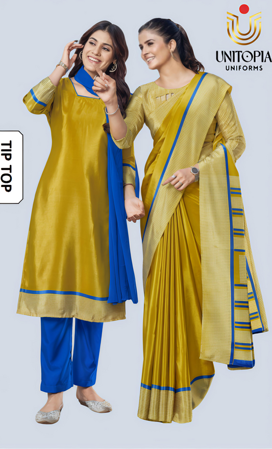 TIP TOP / UNIFORM SAREE  (TT3365)