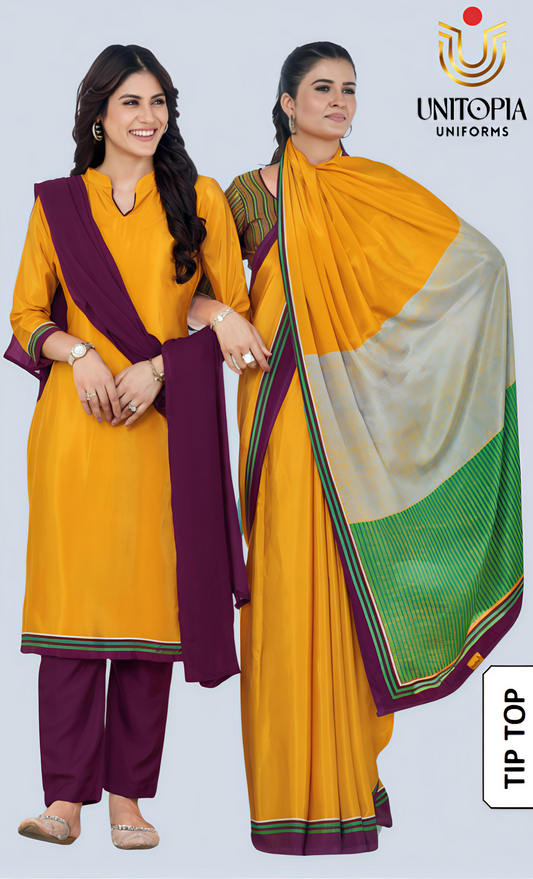 TIP TOP / UNIFORM SAREE  (TT3374)