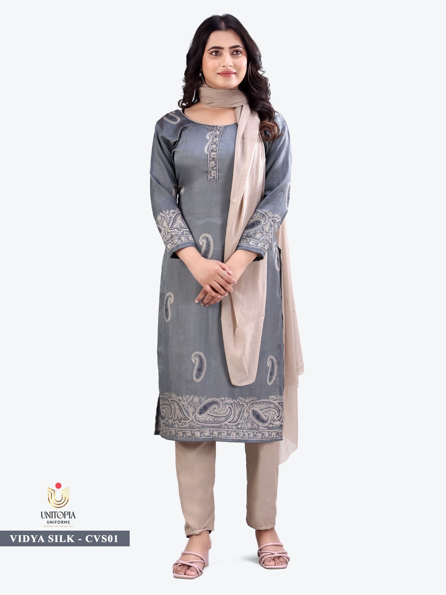 VIDYA SILK / UNIFORMS SAREES & SUIT (VS01 - VS02)