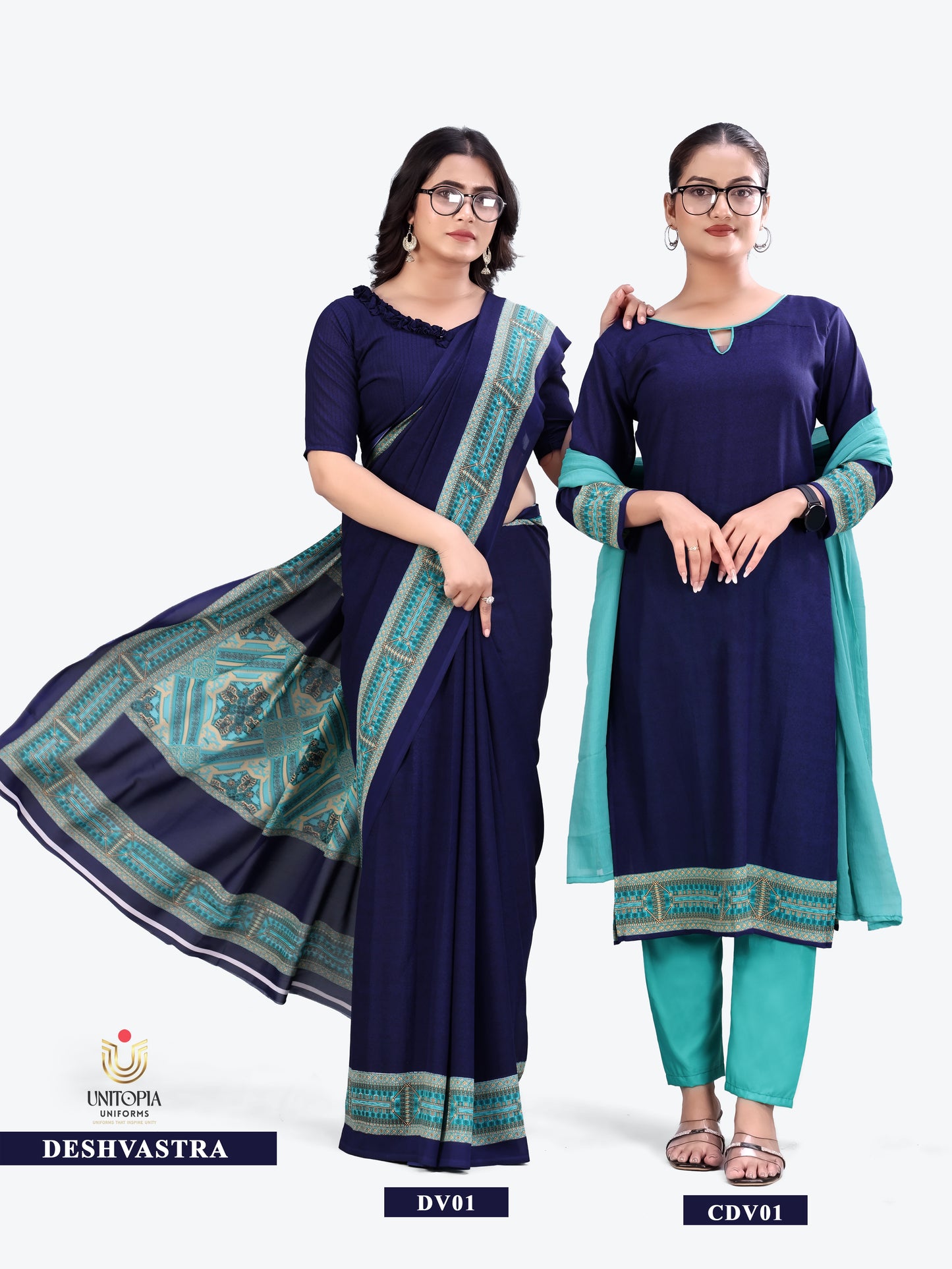 DESHVASTRA / UNIFORMS SAREES & SUIT (DV01 - DV02 - DV03)