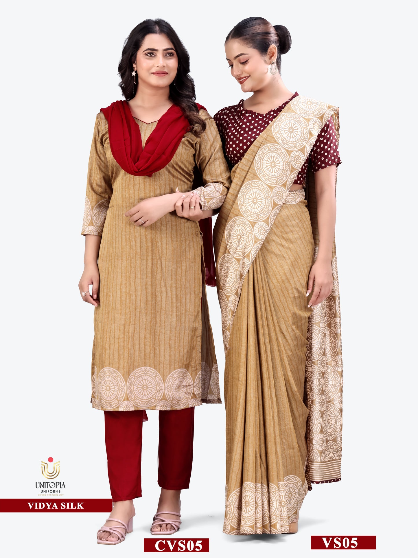 VIDYA SILK / UNIFORMS SAREES & SUIT (VS05 - VS06)
