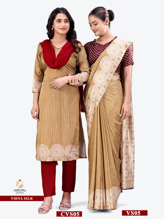 VIDYA SILK / UNIFORMS SAREES & SUIT (VS05 - VS06)