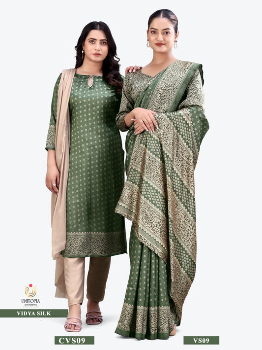 VIDYA SILK / UNIFORMS SAREES & SUIT (VS09)