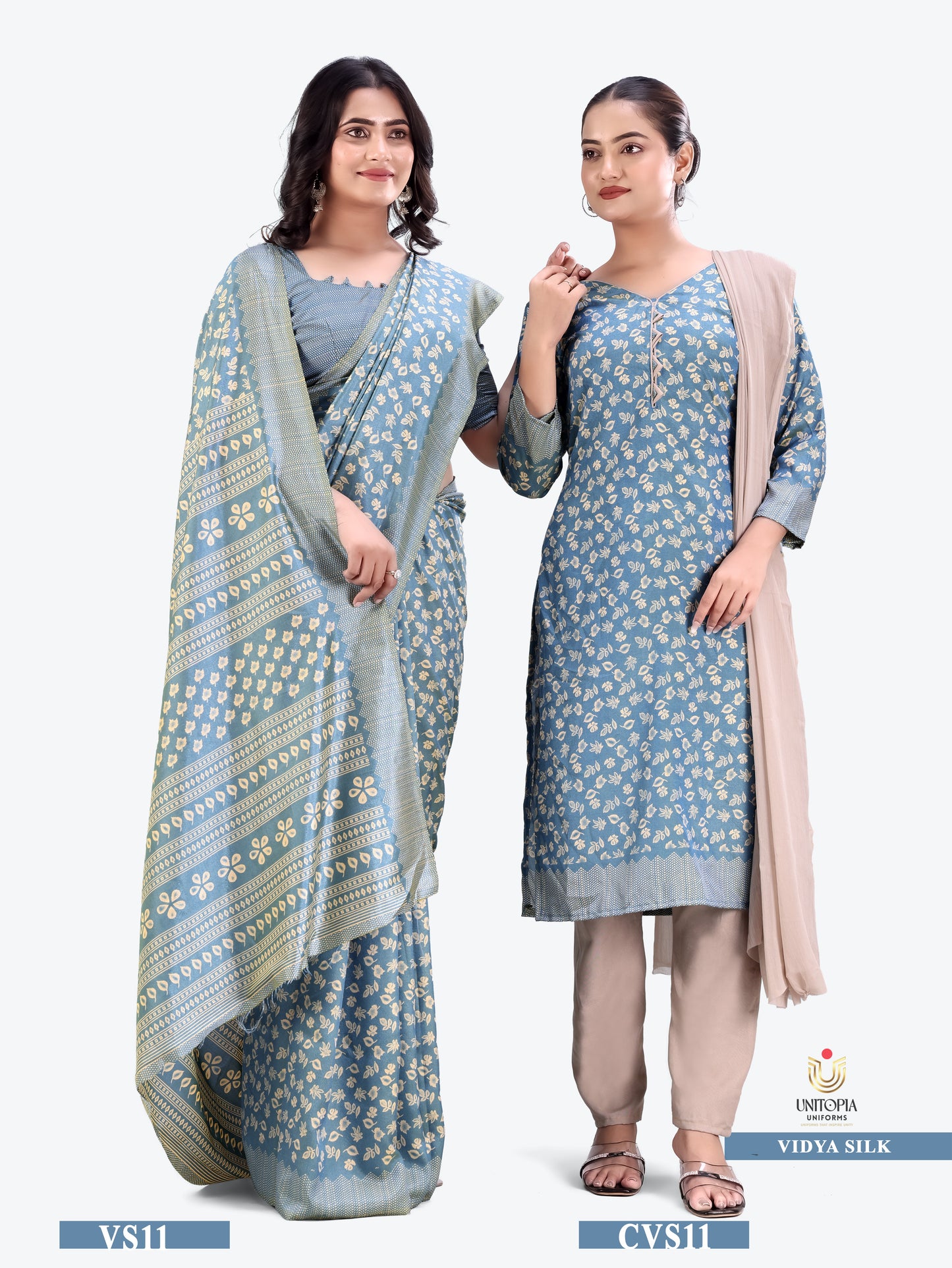 VIDYA SILK / UNIFORMS SAREES & SUIT (VS10)